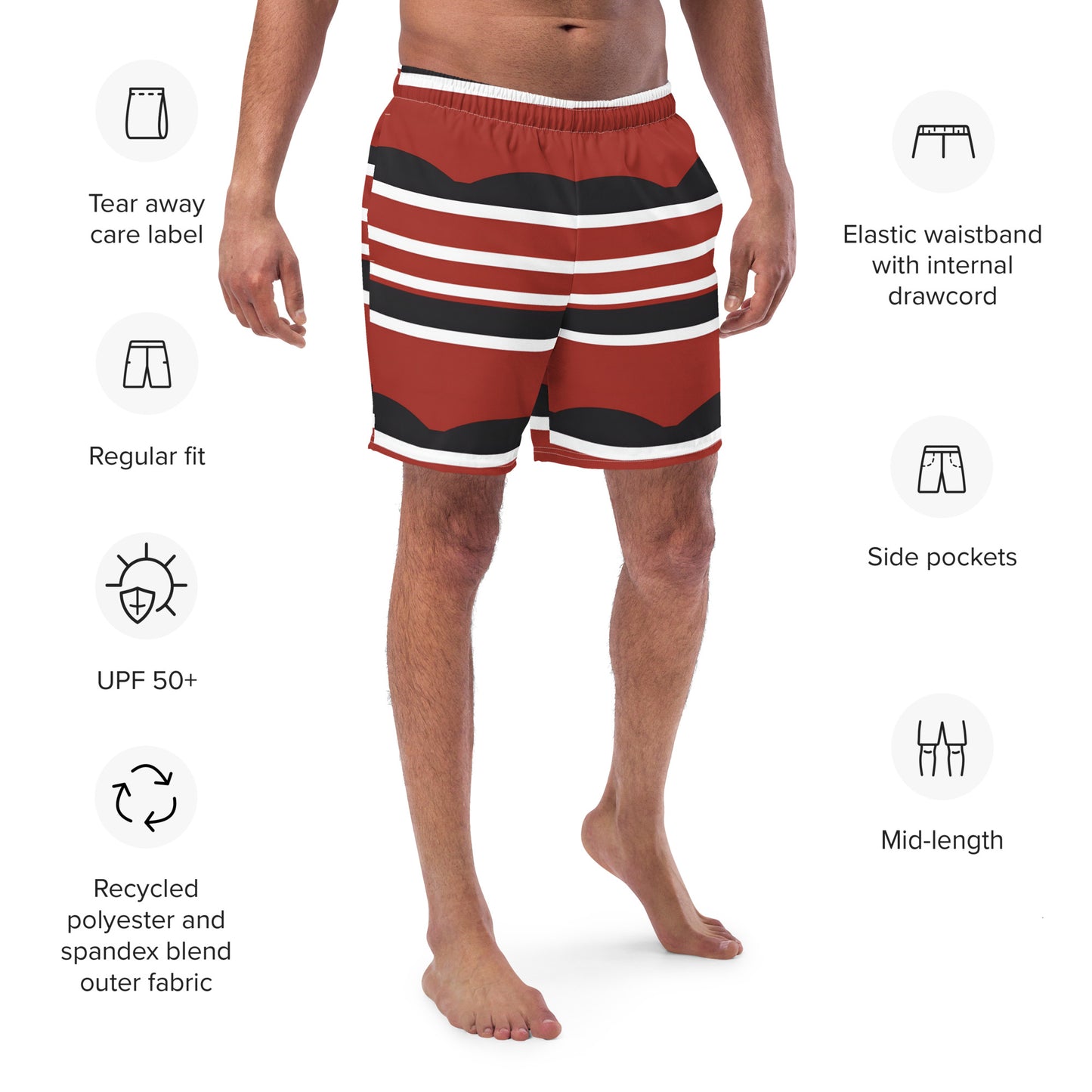 Men's swim trunks