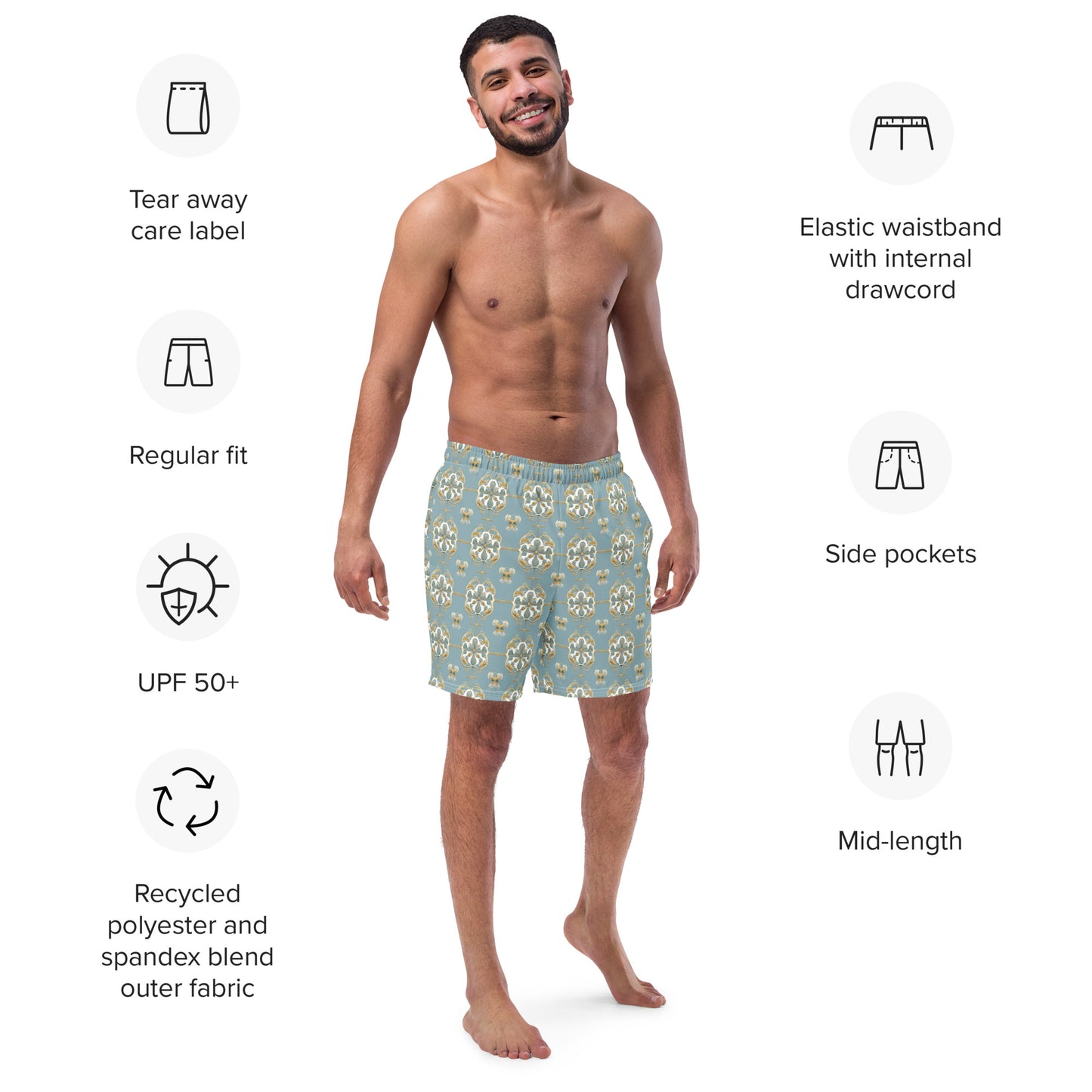 Men's swim trunks