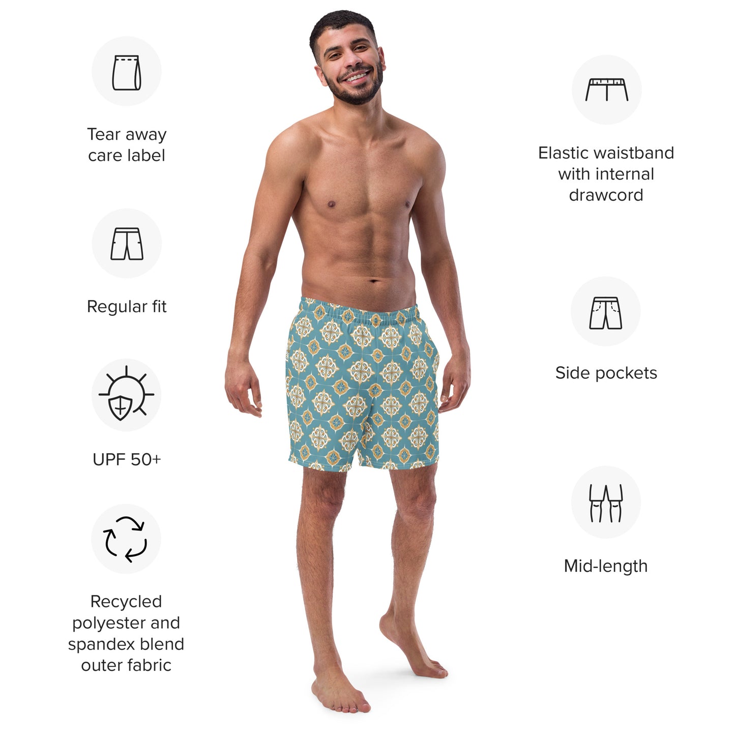 Men's swim trunks