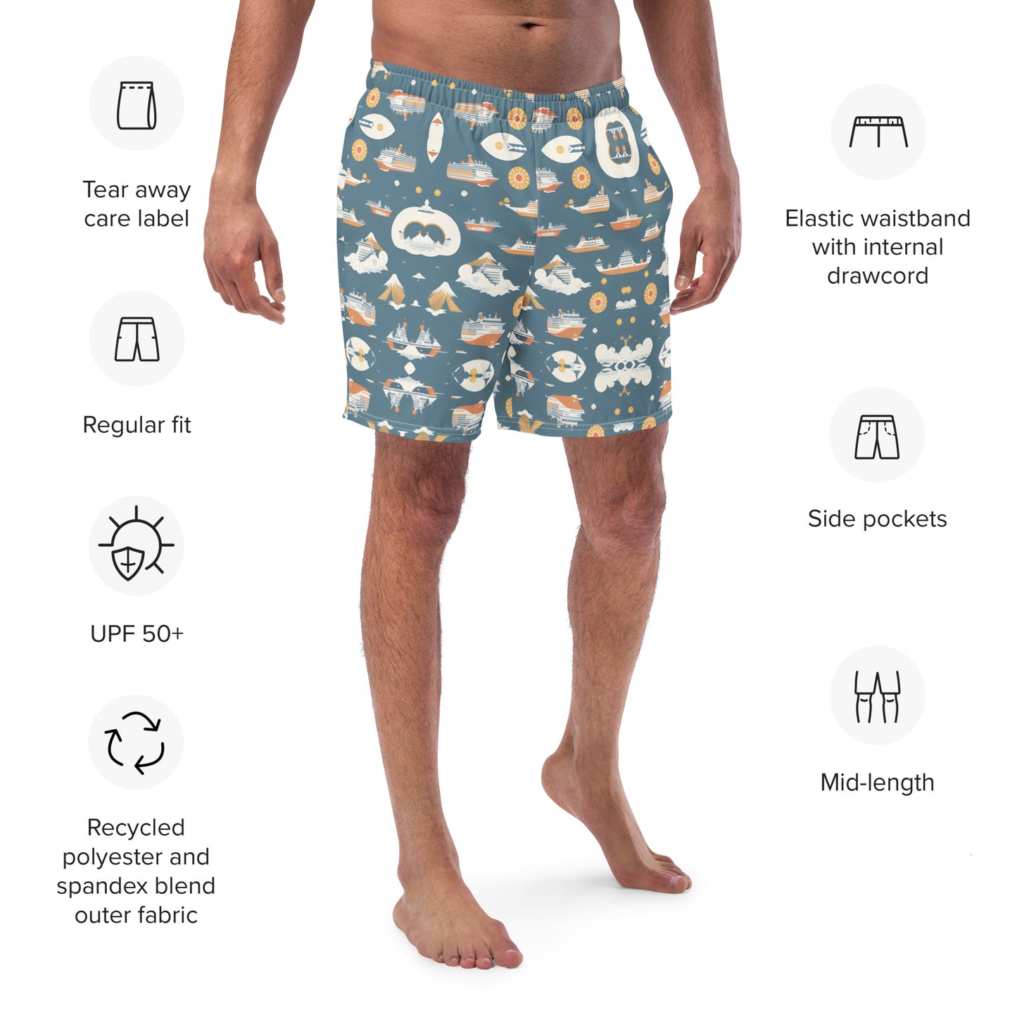 Men's swim trunks