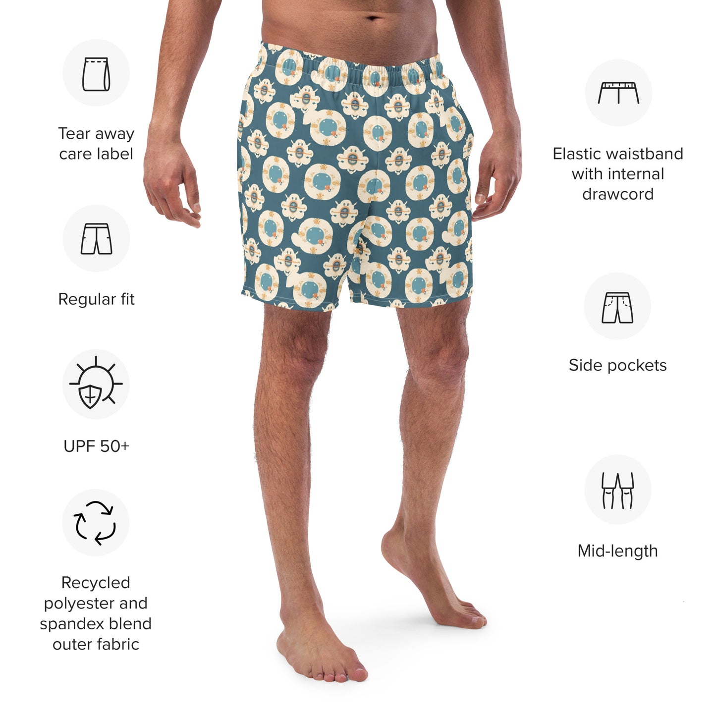 Men's swim trunks