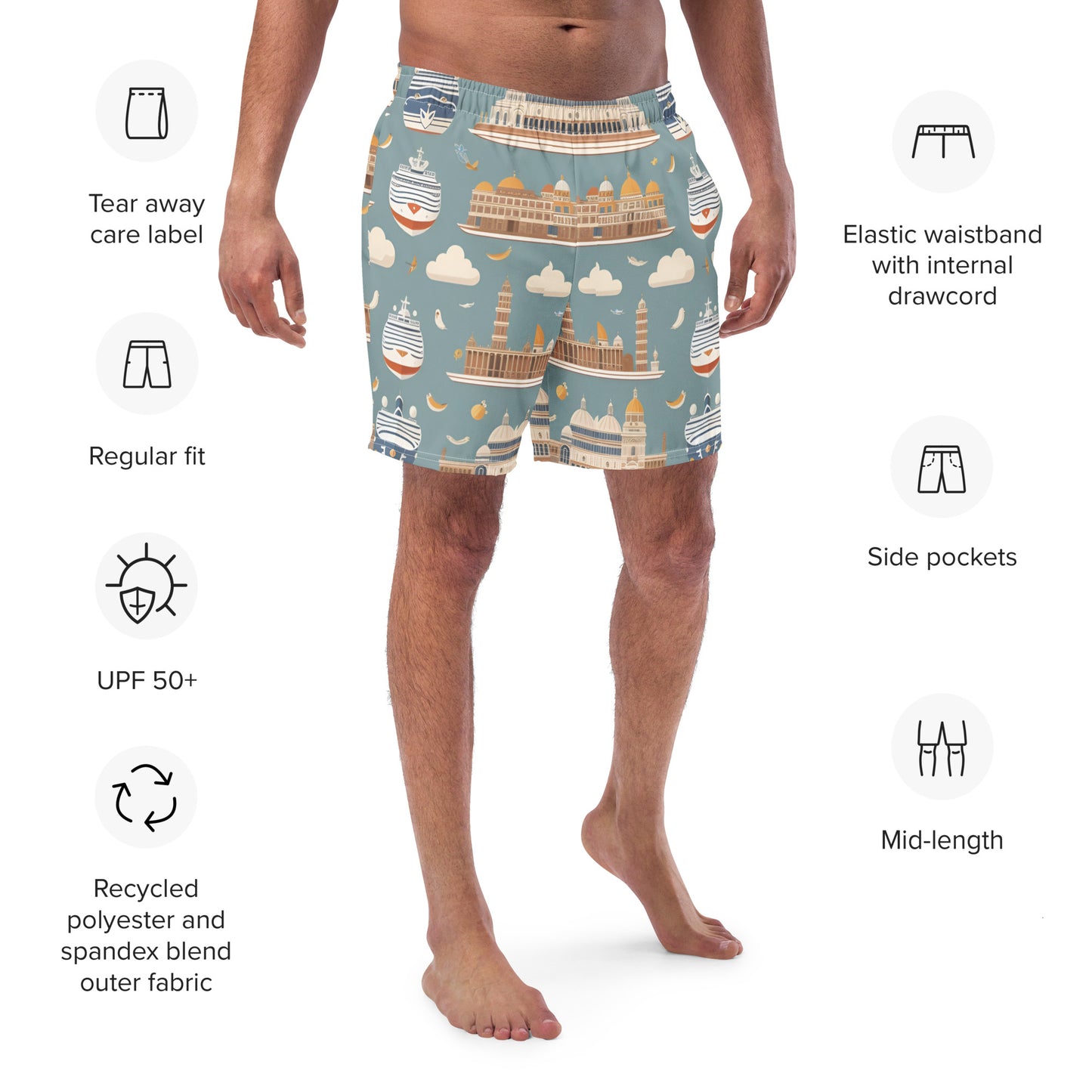 Men's swim trunks