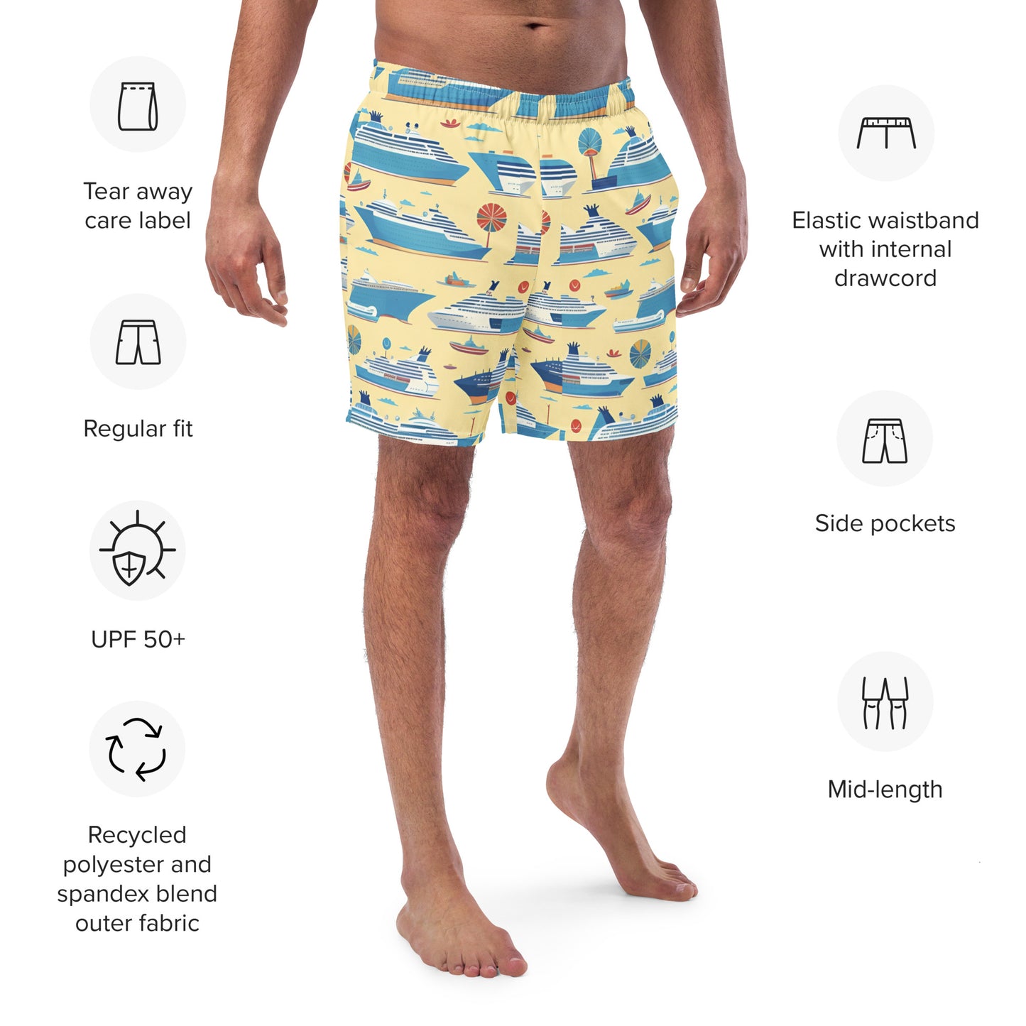 Men's swim trunks