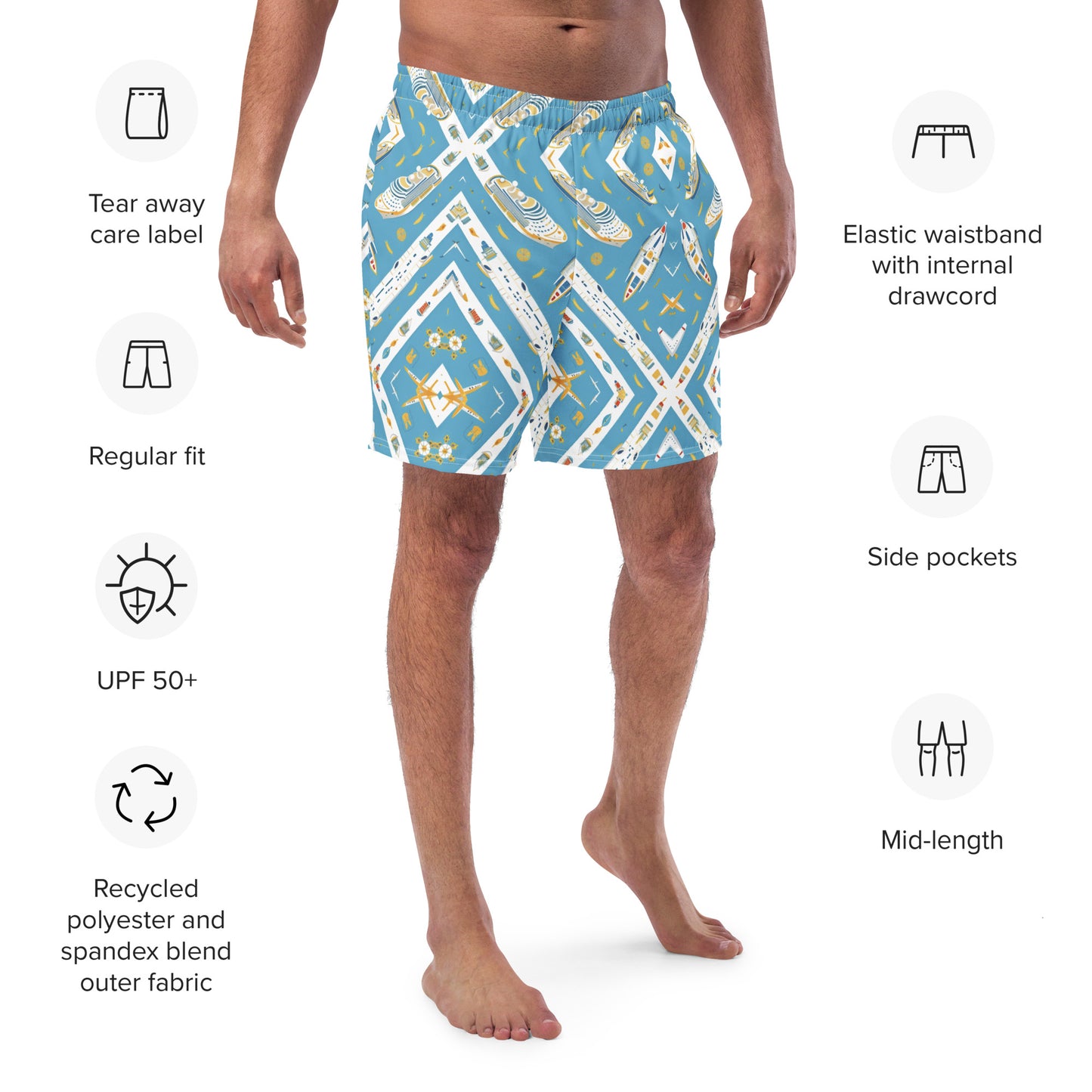 Men's swim trunks