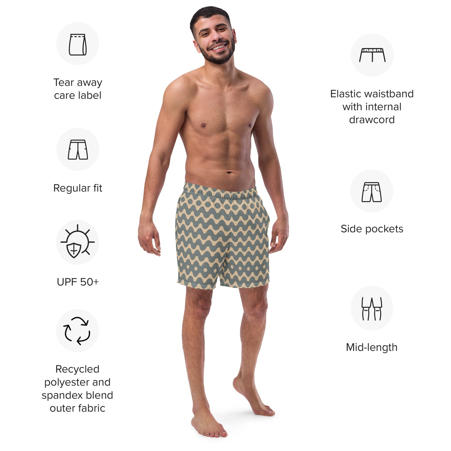 Men's swim trunks