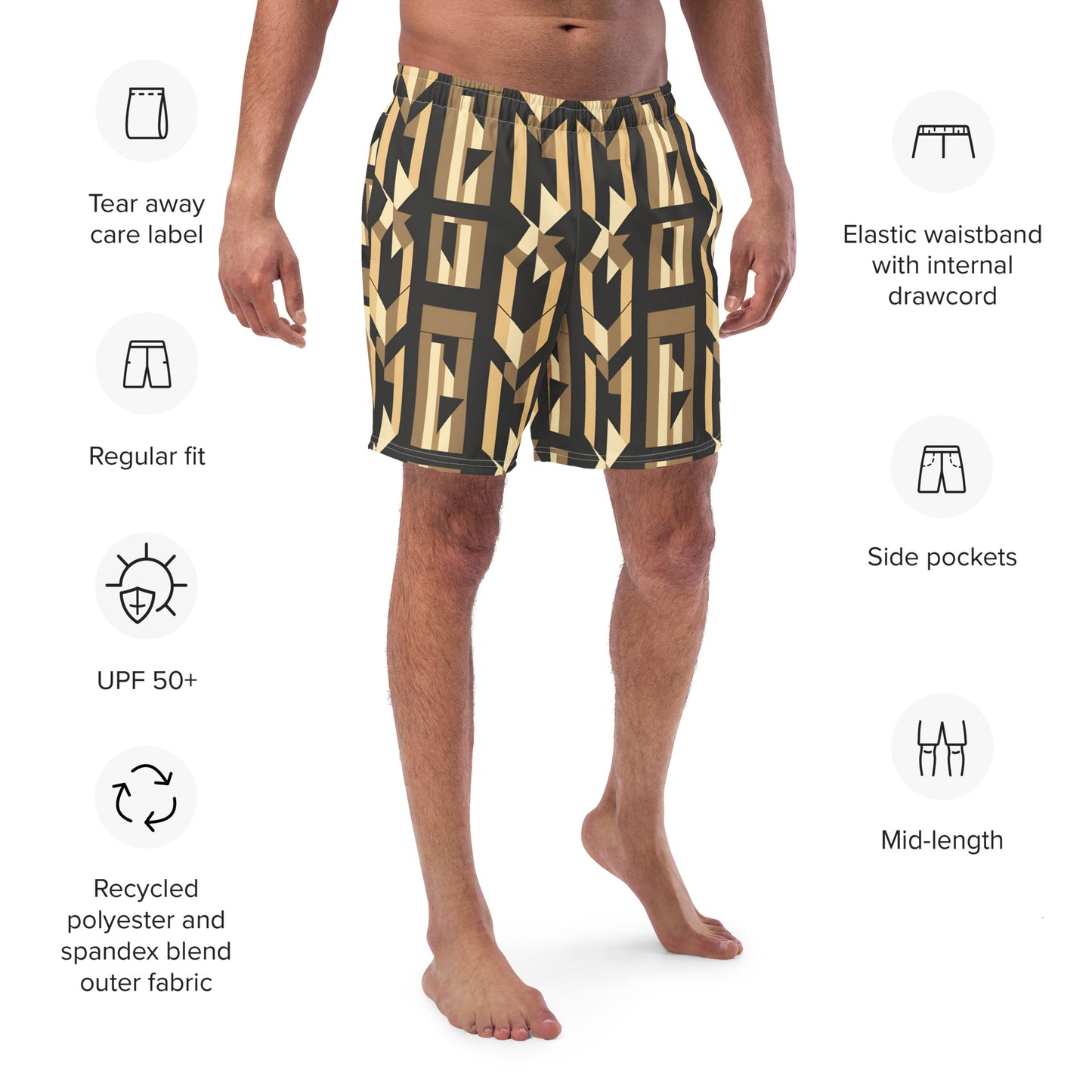 Men's swim trunks