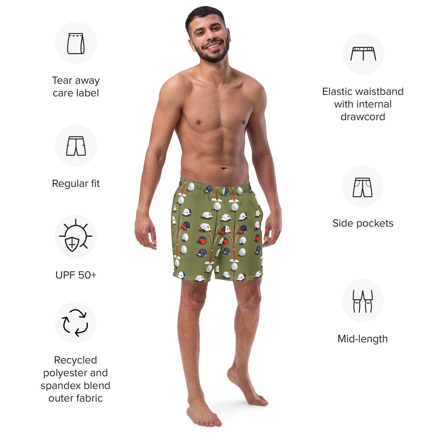 Men's swim trunks