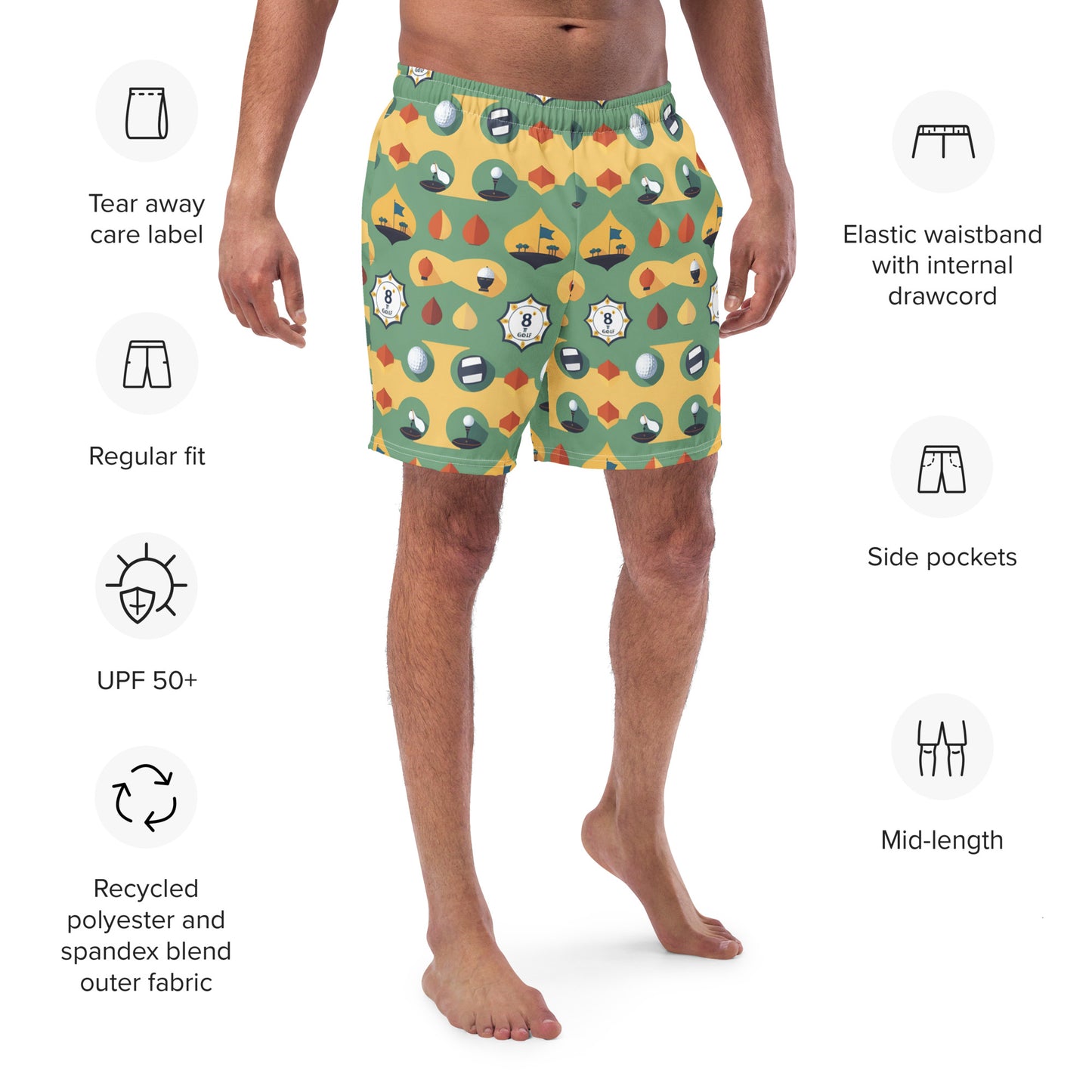 Men's swim trunks