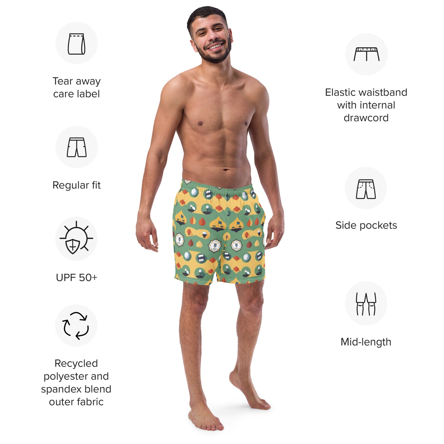 Men's swim trunks