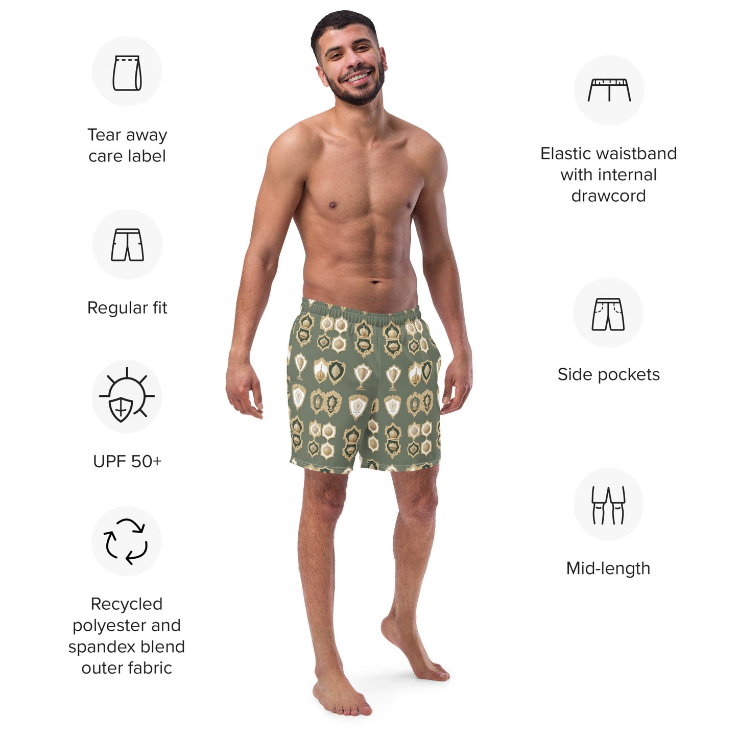 Men's swim trunks