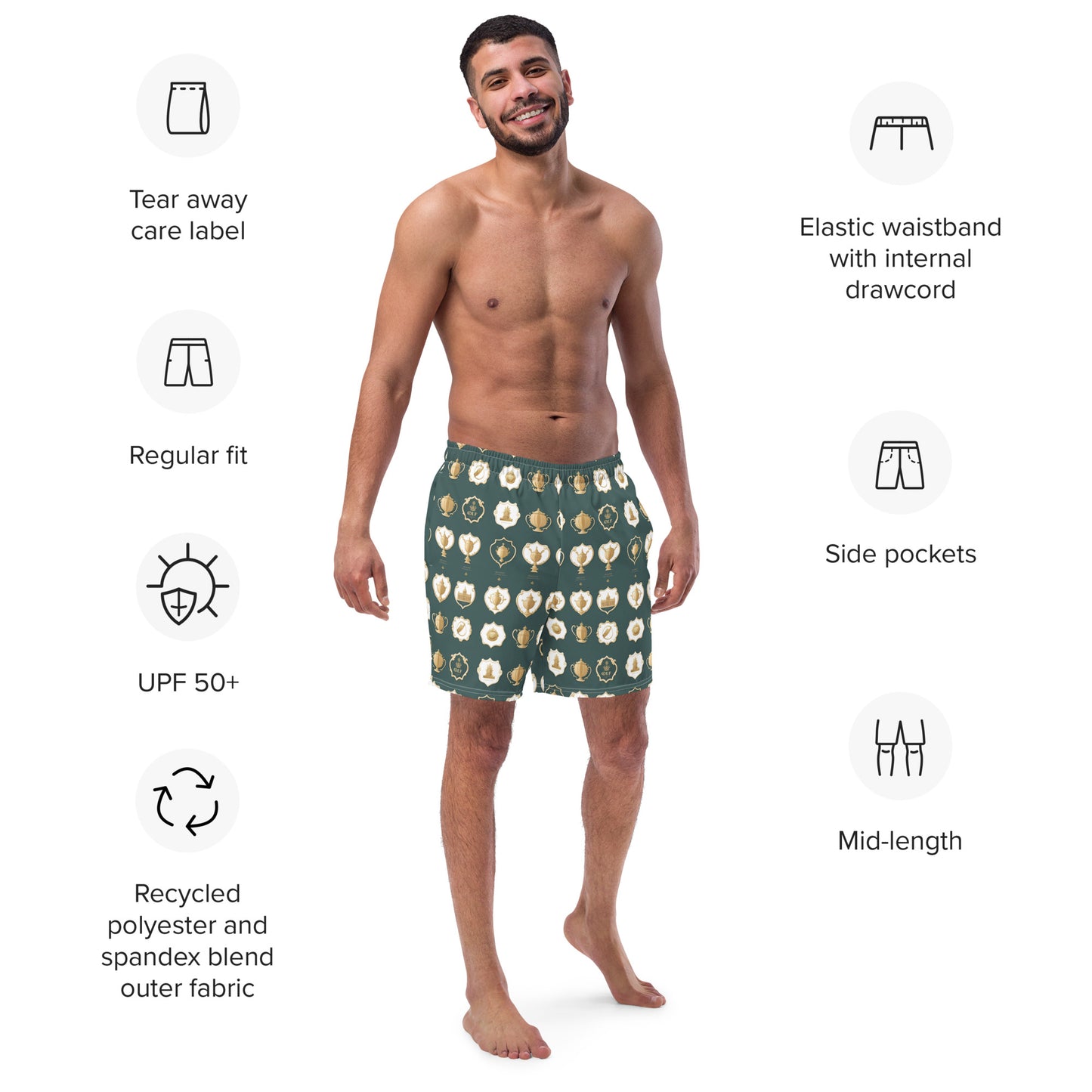 Men's swim trunks