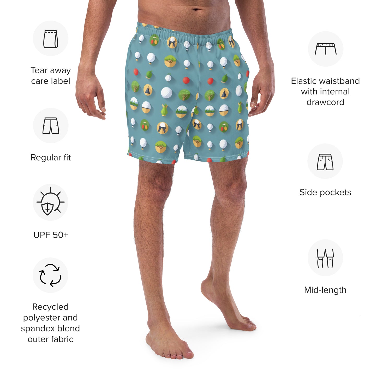 Men's swim trunks