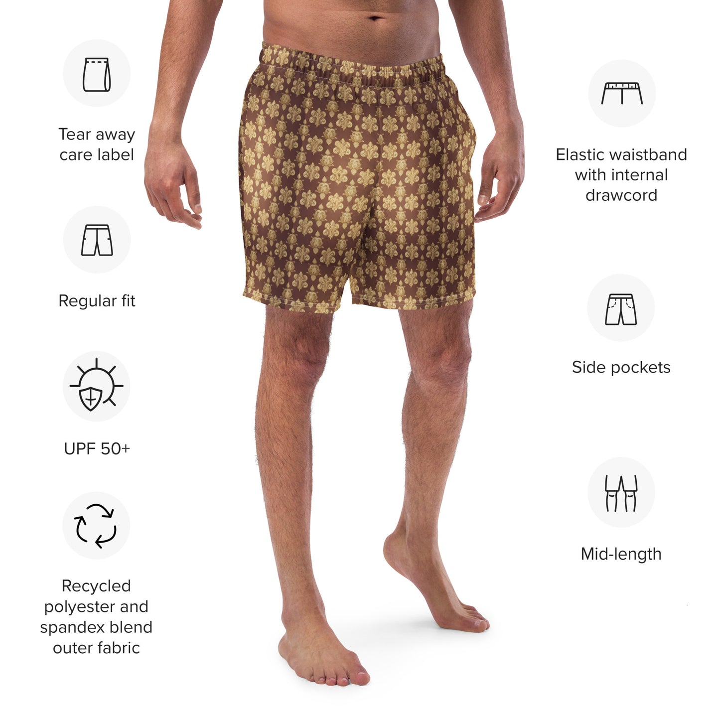 Men's swim trunks