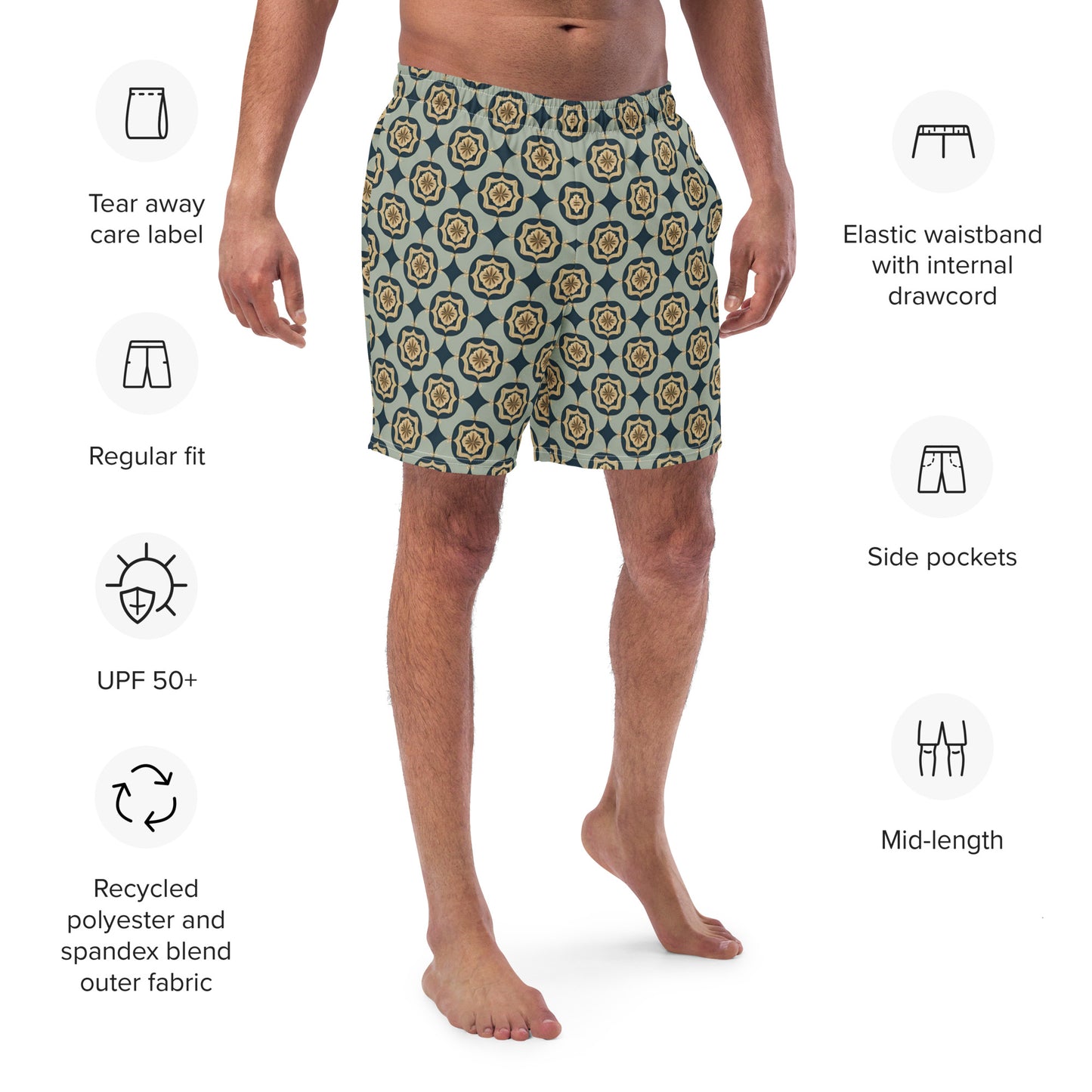 Men's swim trunks