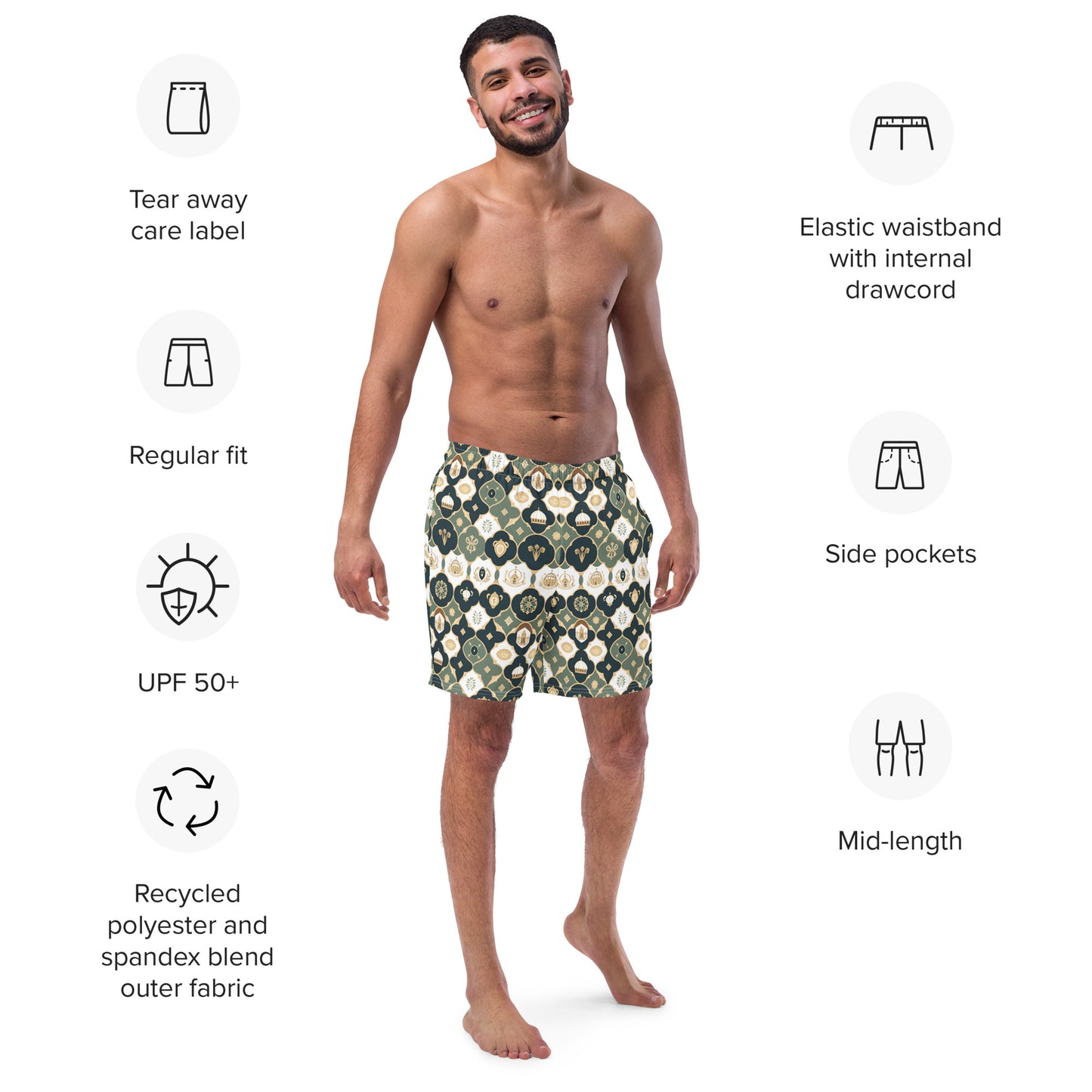 Men's swim trunks