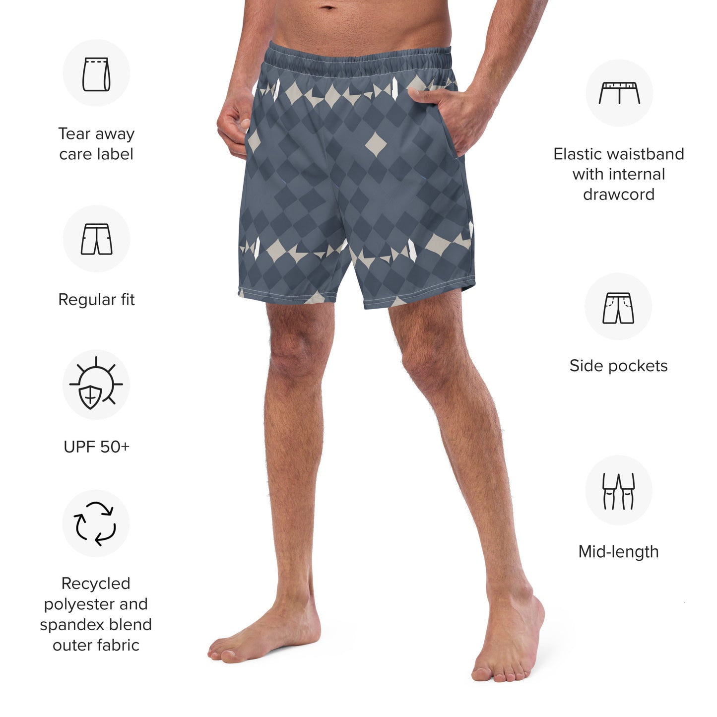 Men's swim trunks