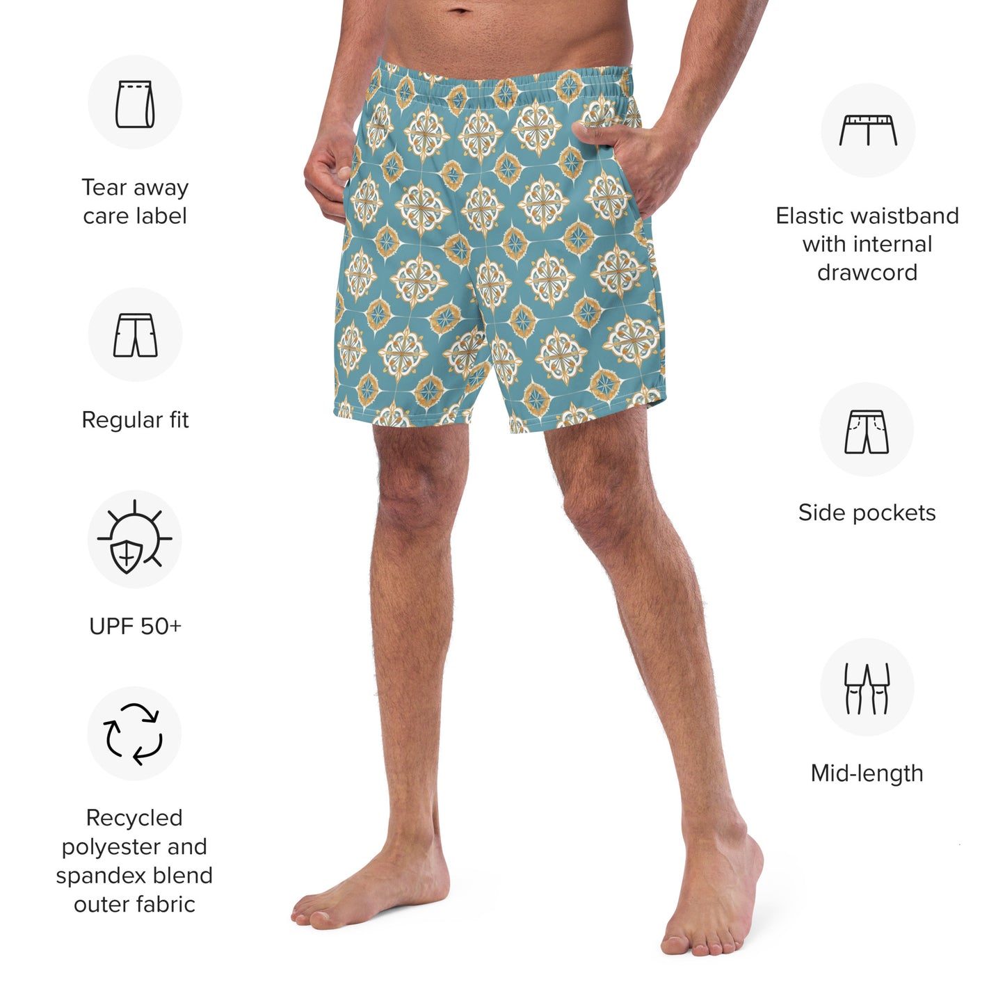 Men's swim trunks