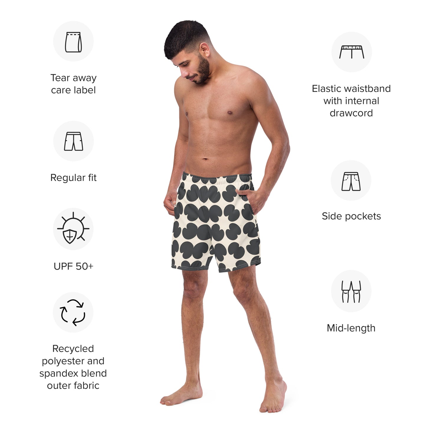 Men's swim trunks