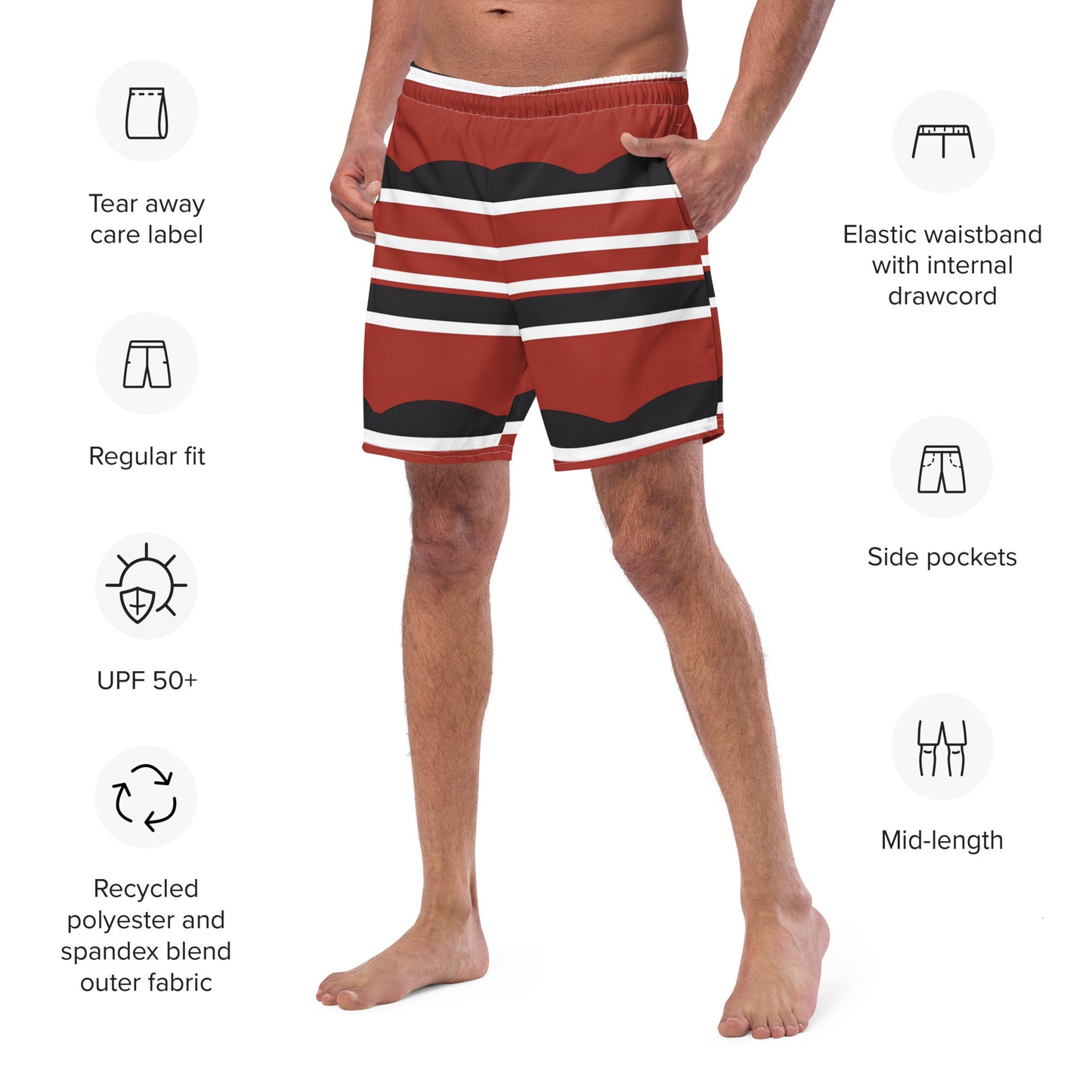 Men's swim trunks