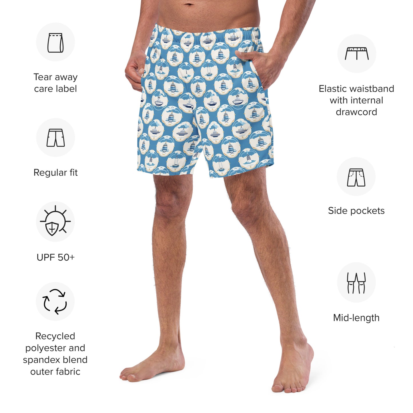 Men's swim trunks