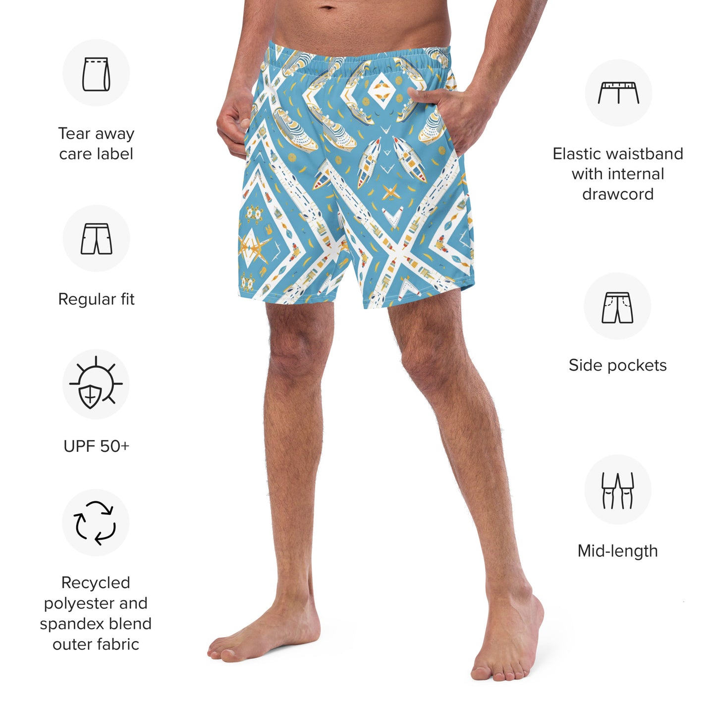 Men's swim trunks