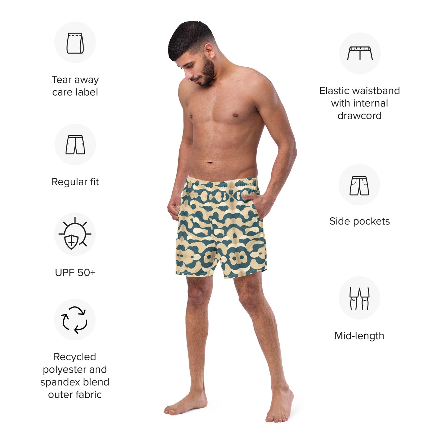 Men's swim trunks