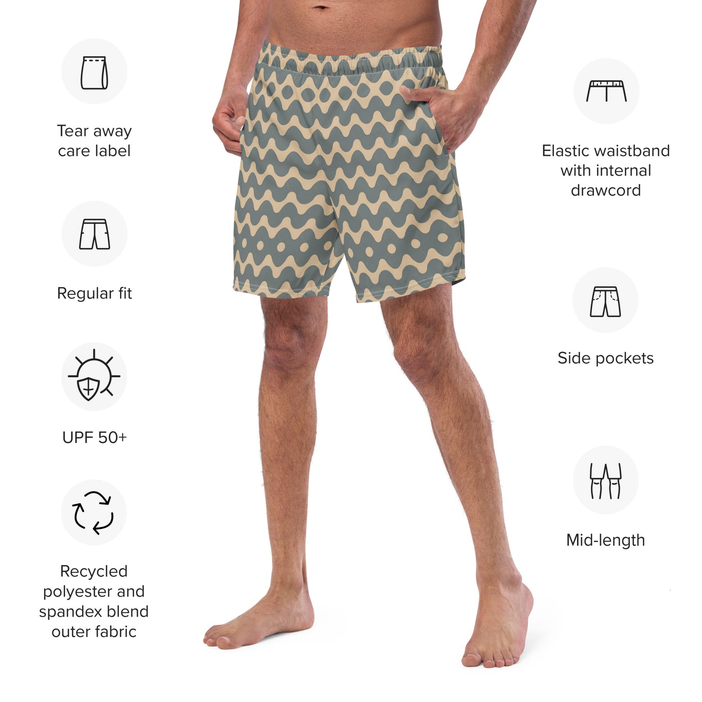 Men's swim trunks