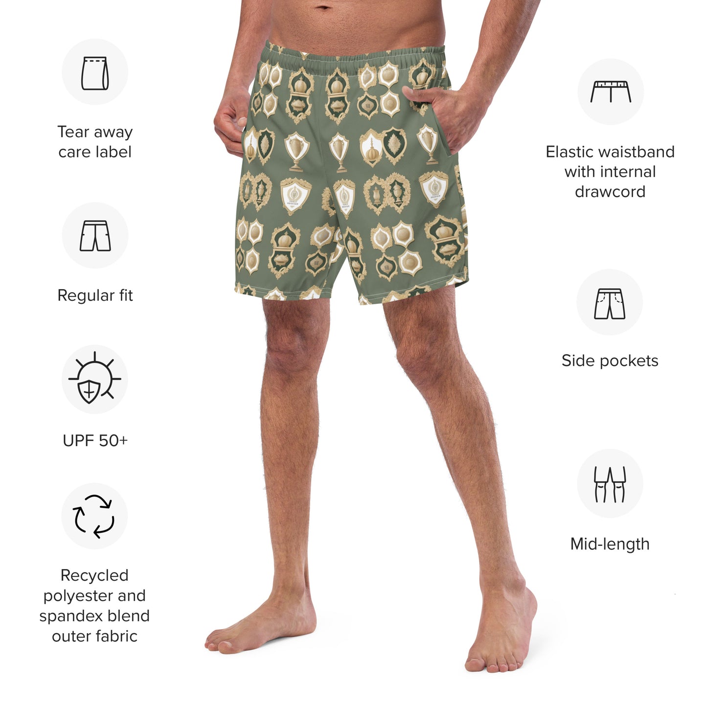 Men's swim trunks