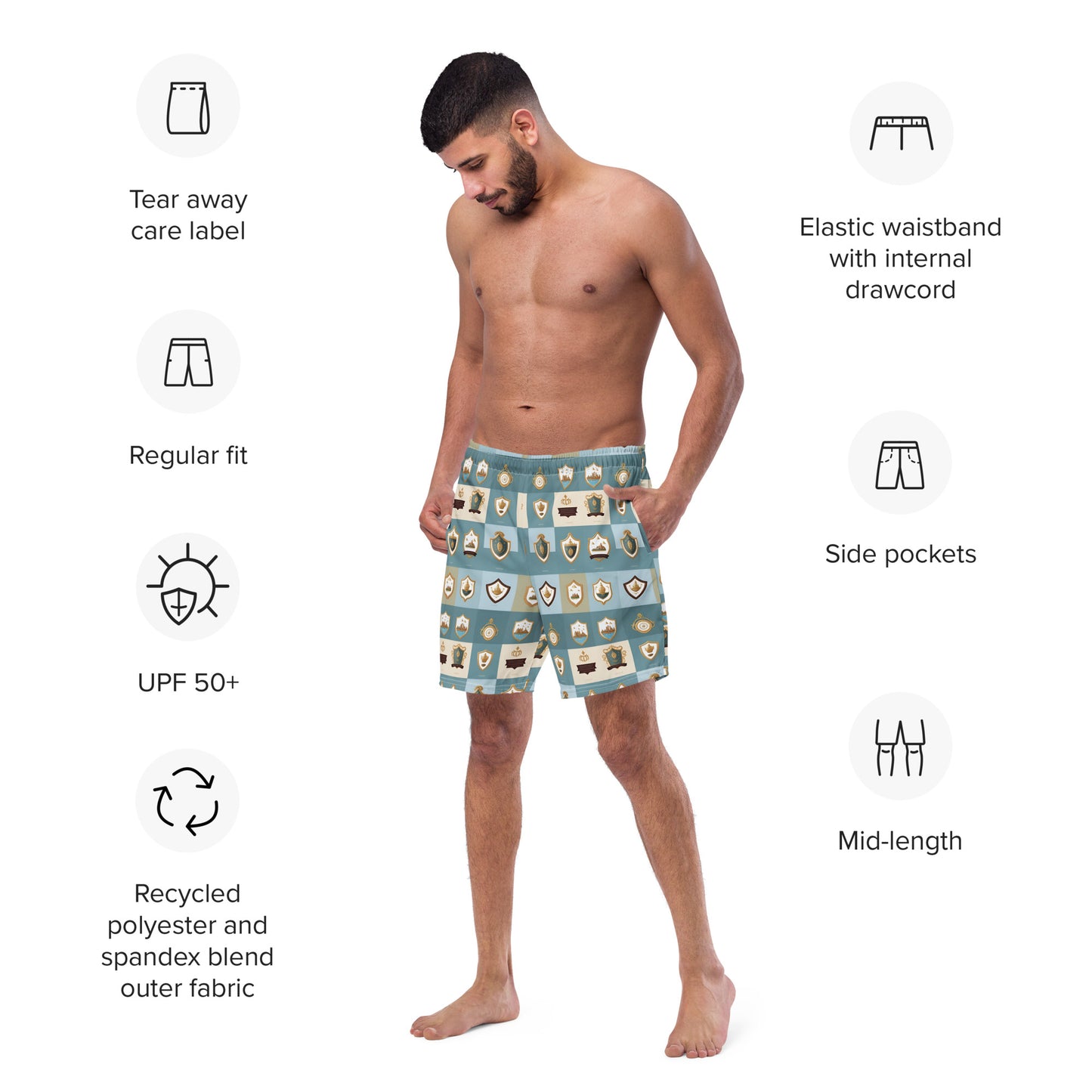 Men's swim trunks