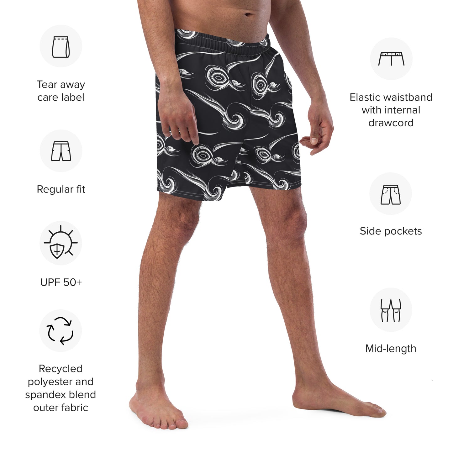 Men's swim trunks