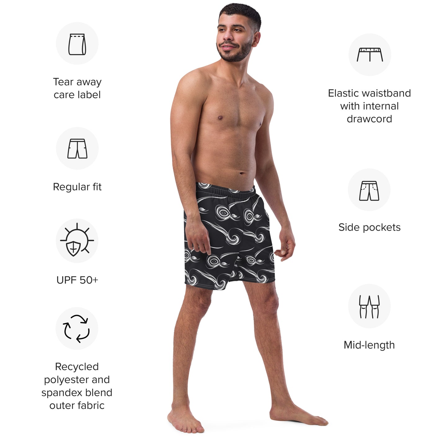 Men's swim trunks