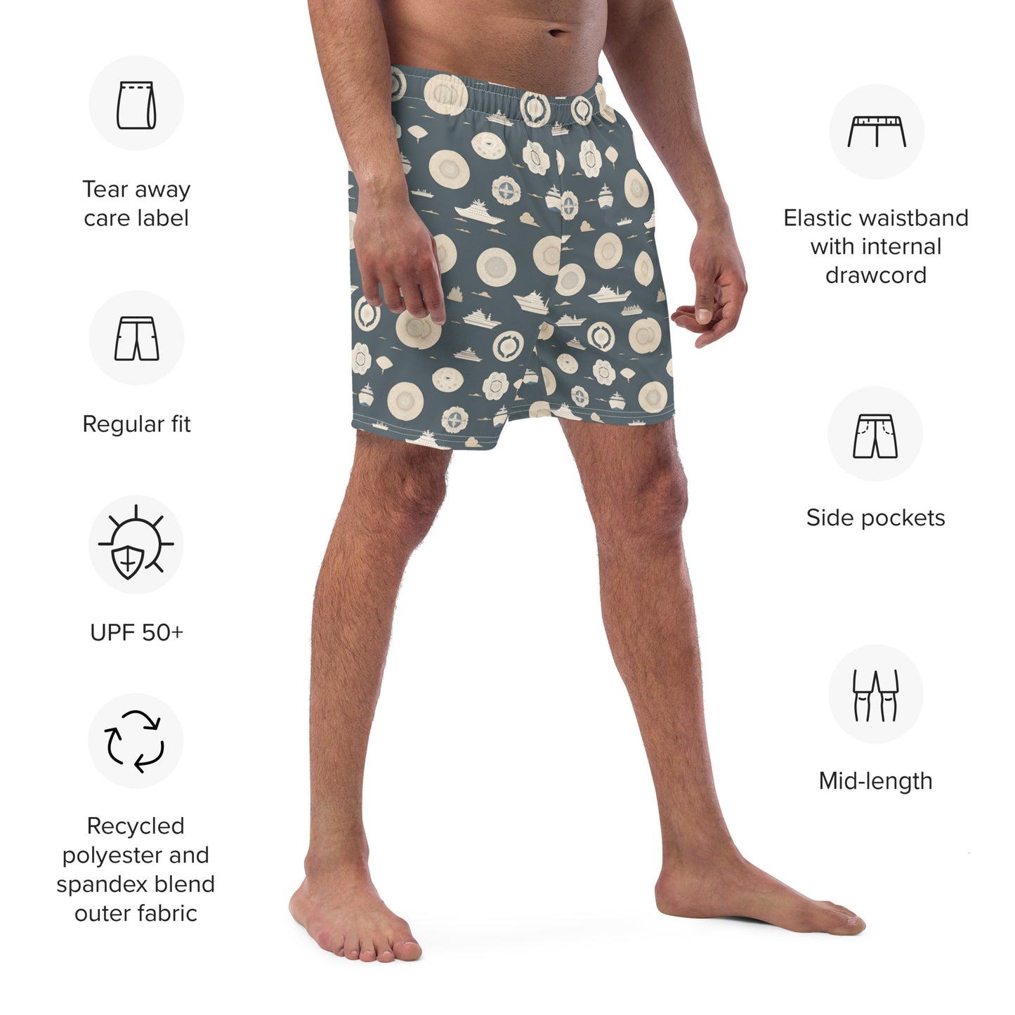 Men's swim trunks