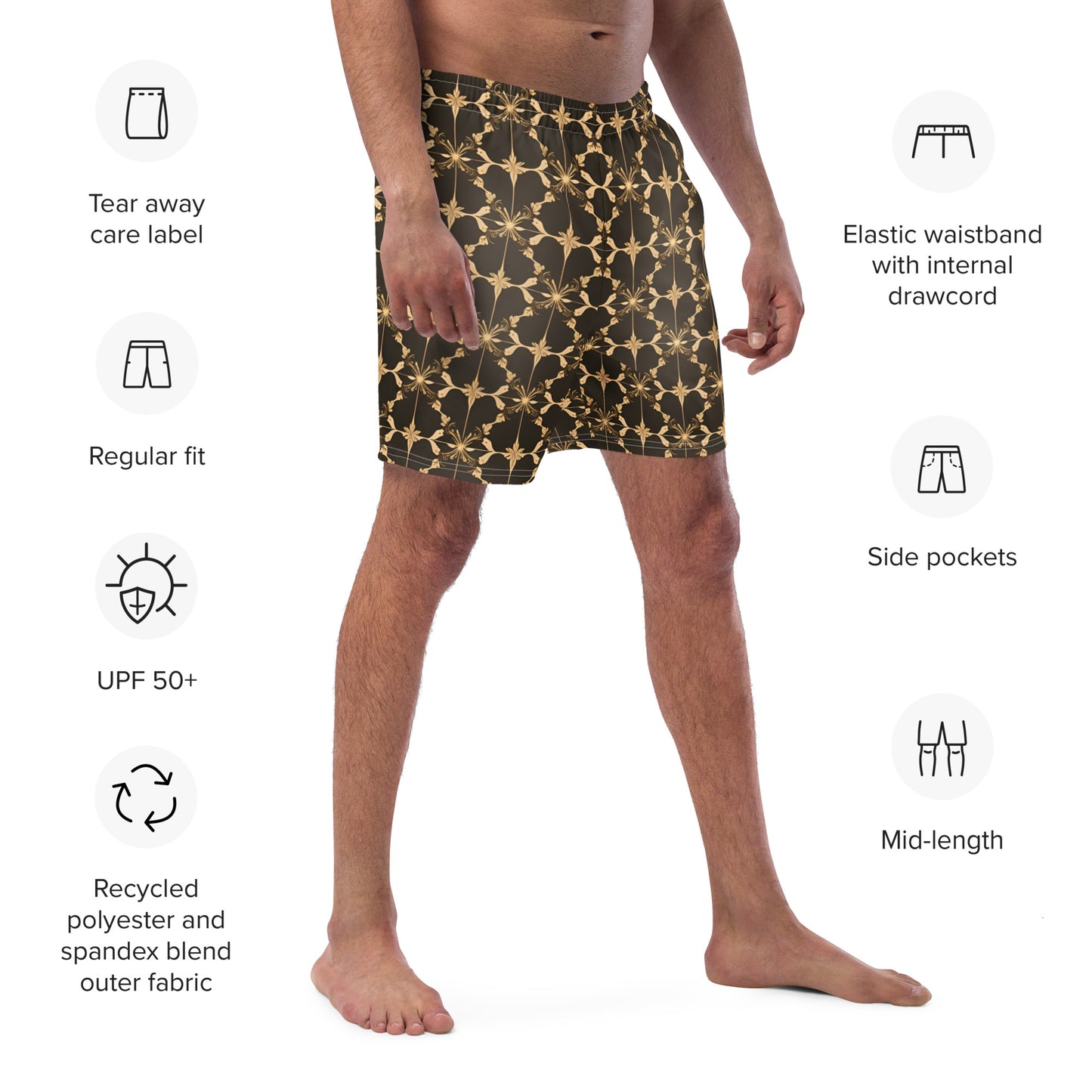 Men's swim trunks