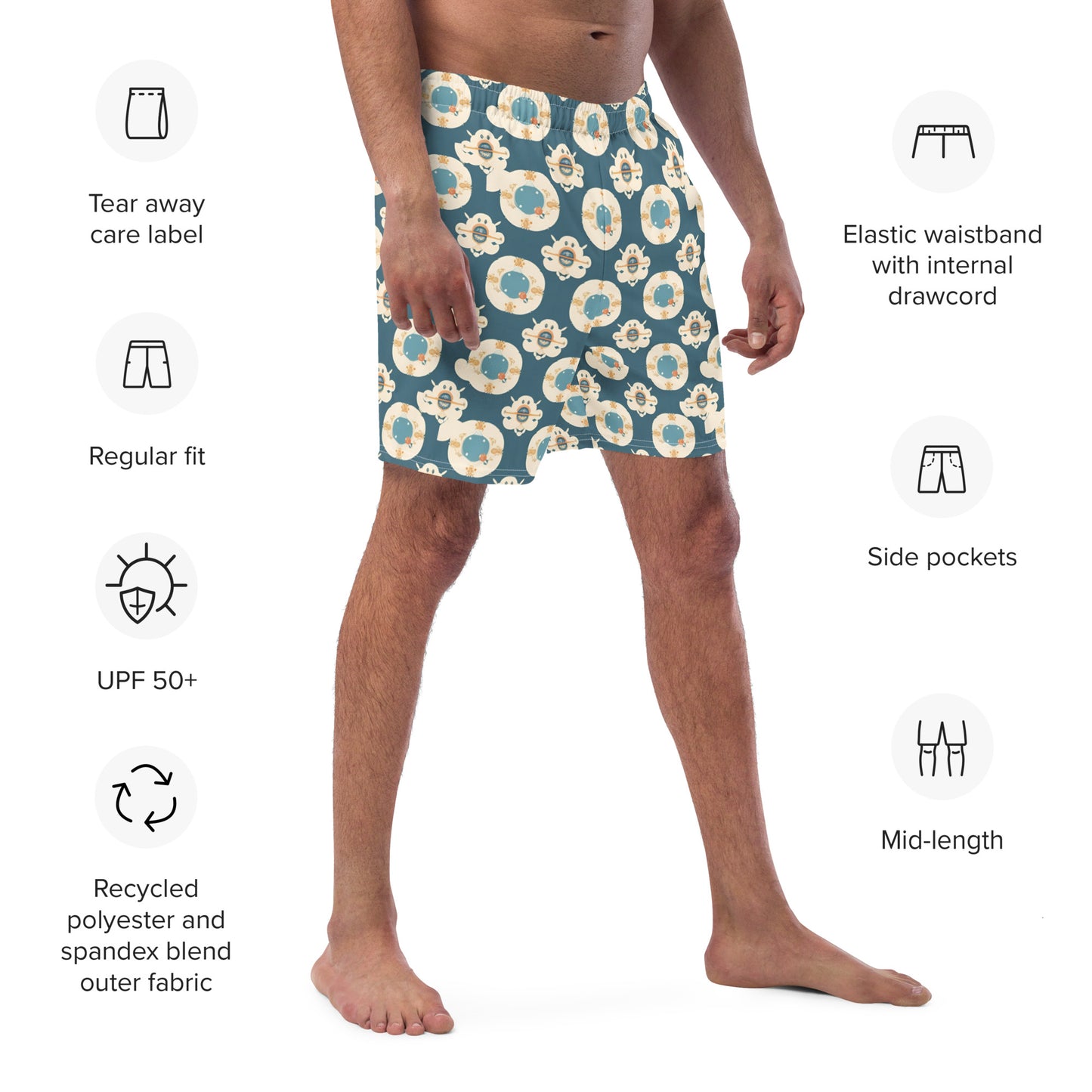 Men's swim trunks