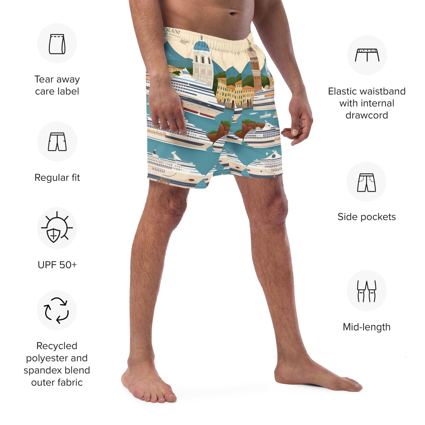 Men's swim trunks