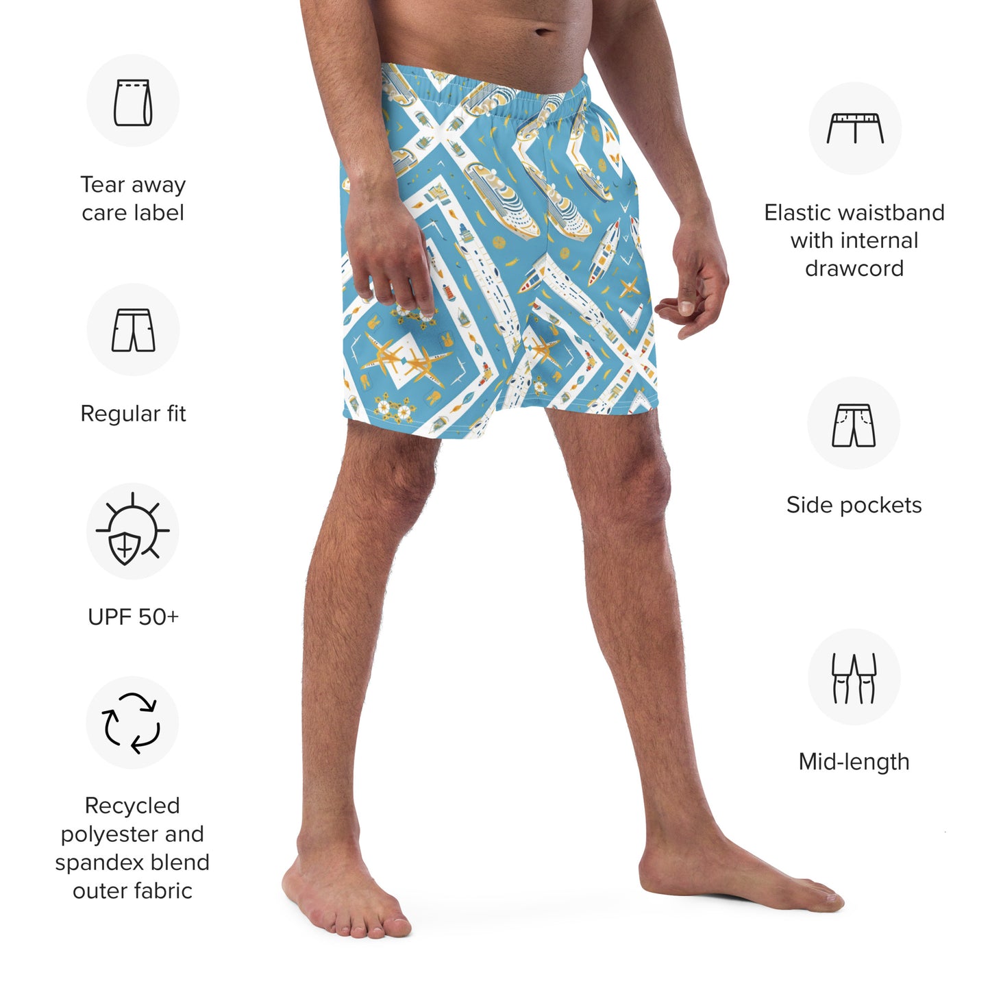 Men's swim trunks