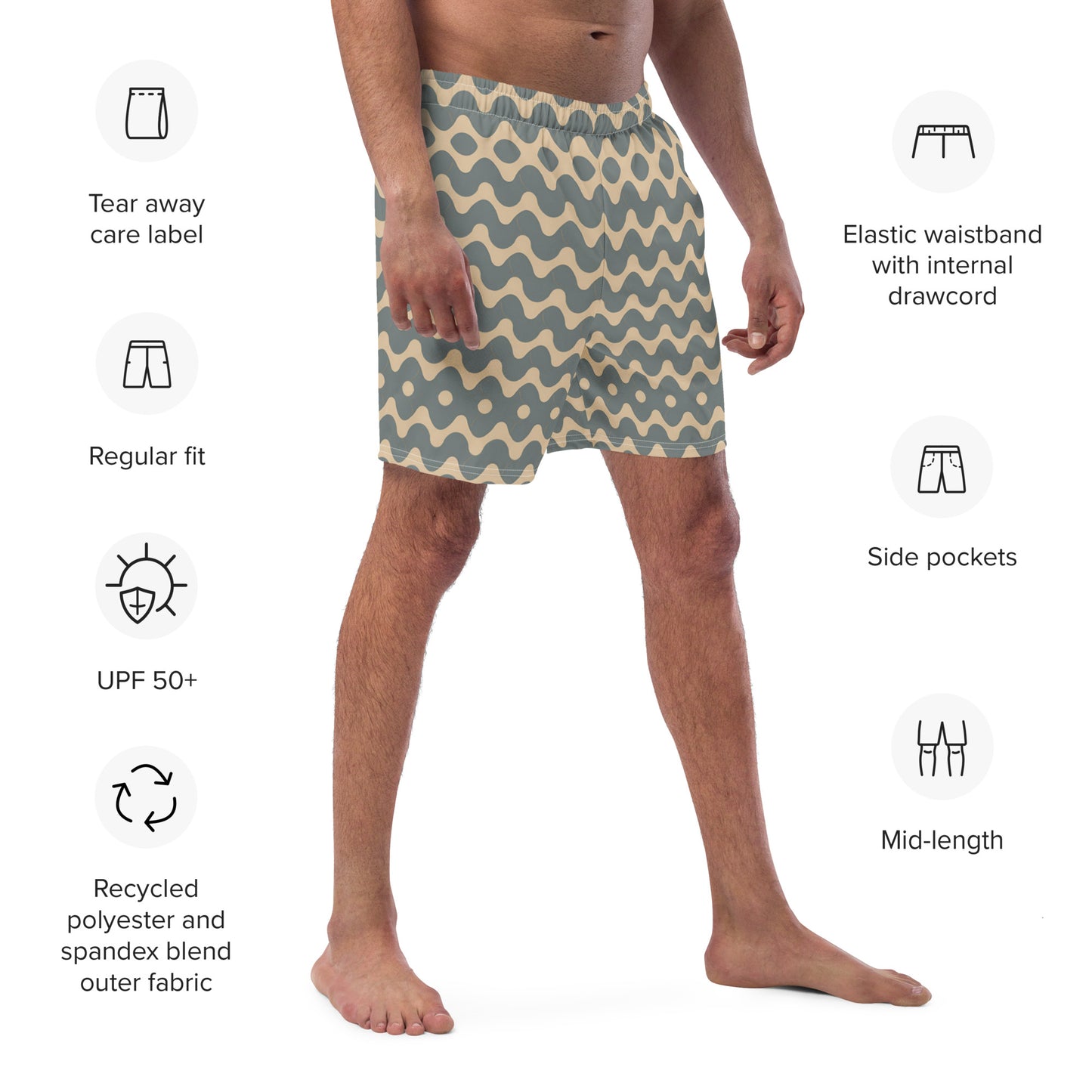 Men's swim trunks