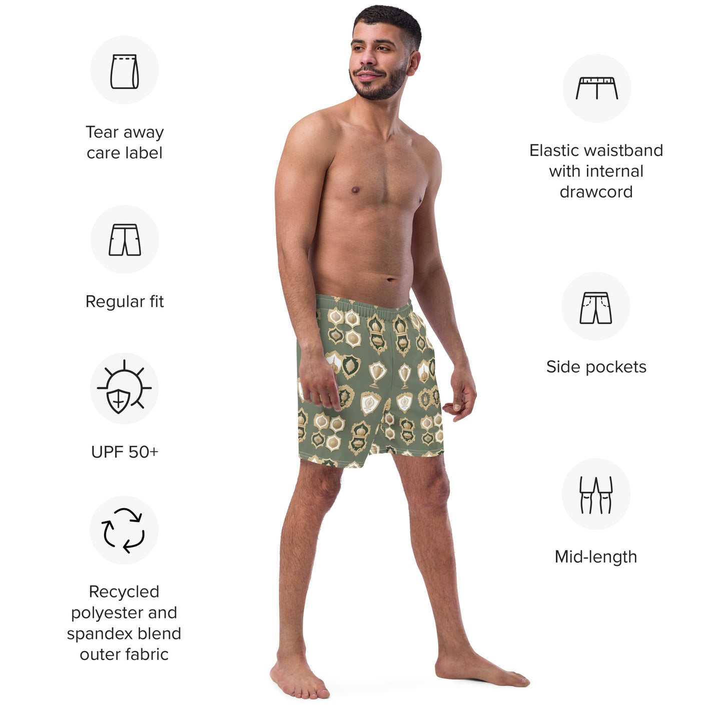 Men's swim trunks