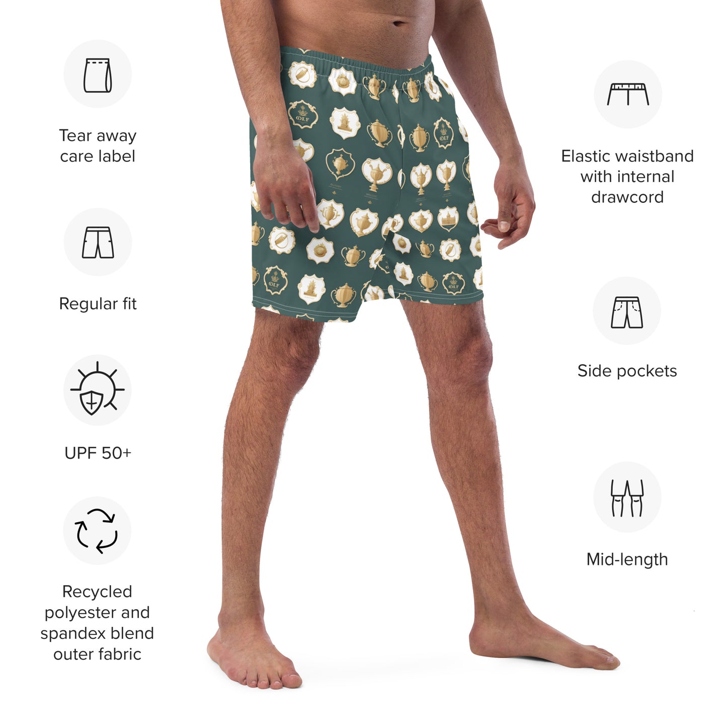 Men's swim trunks