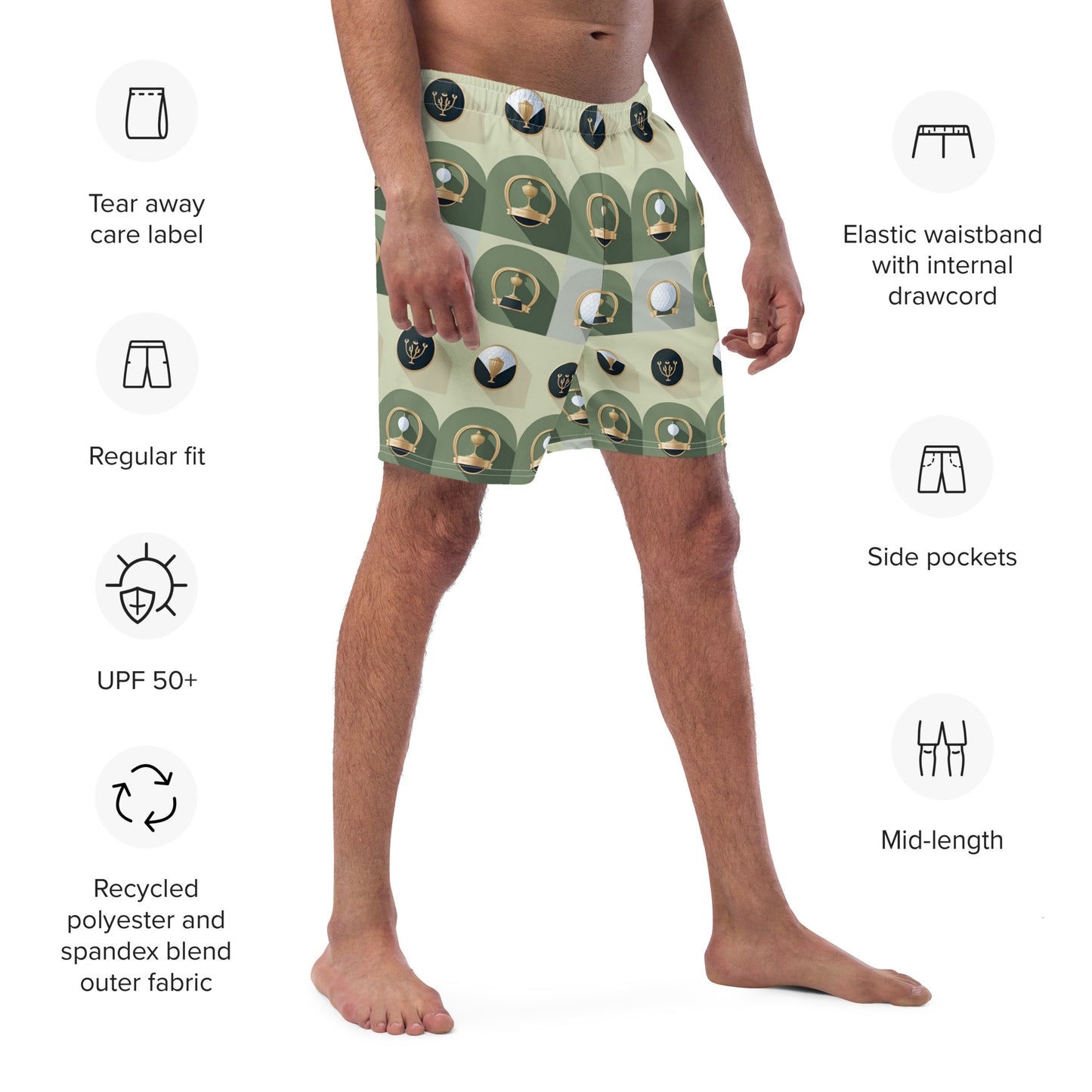 Men's swim trunks