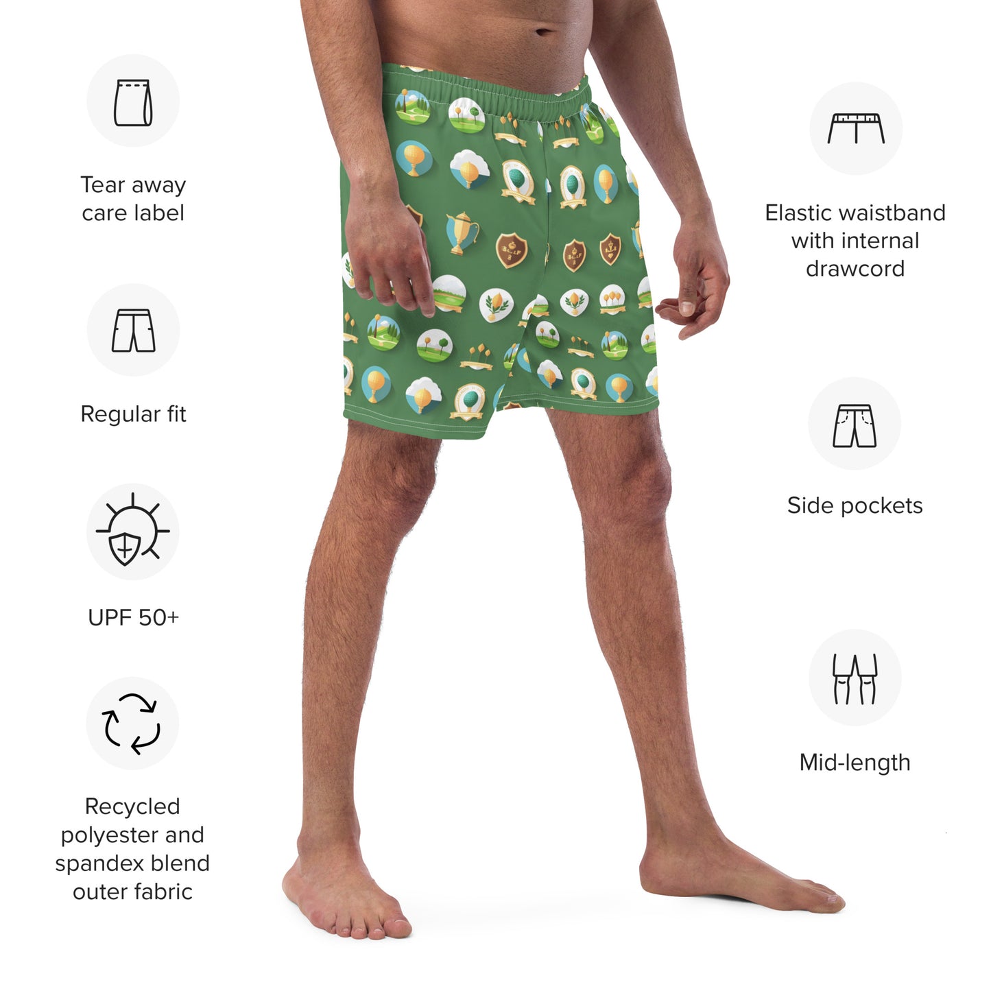 Men's swim trunks