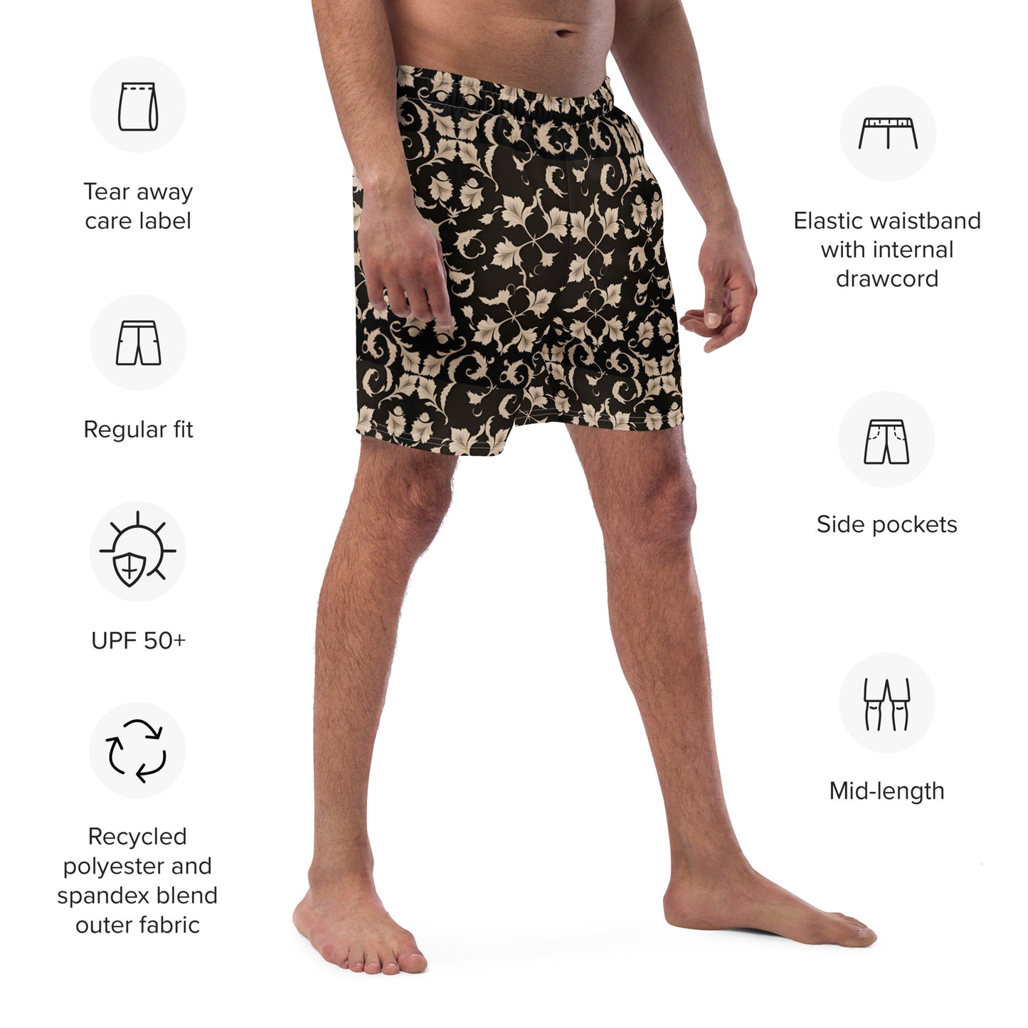 Men's swim trunks