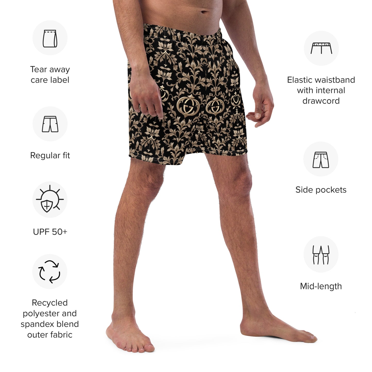 Men's swim trunks