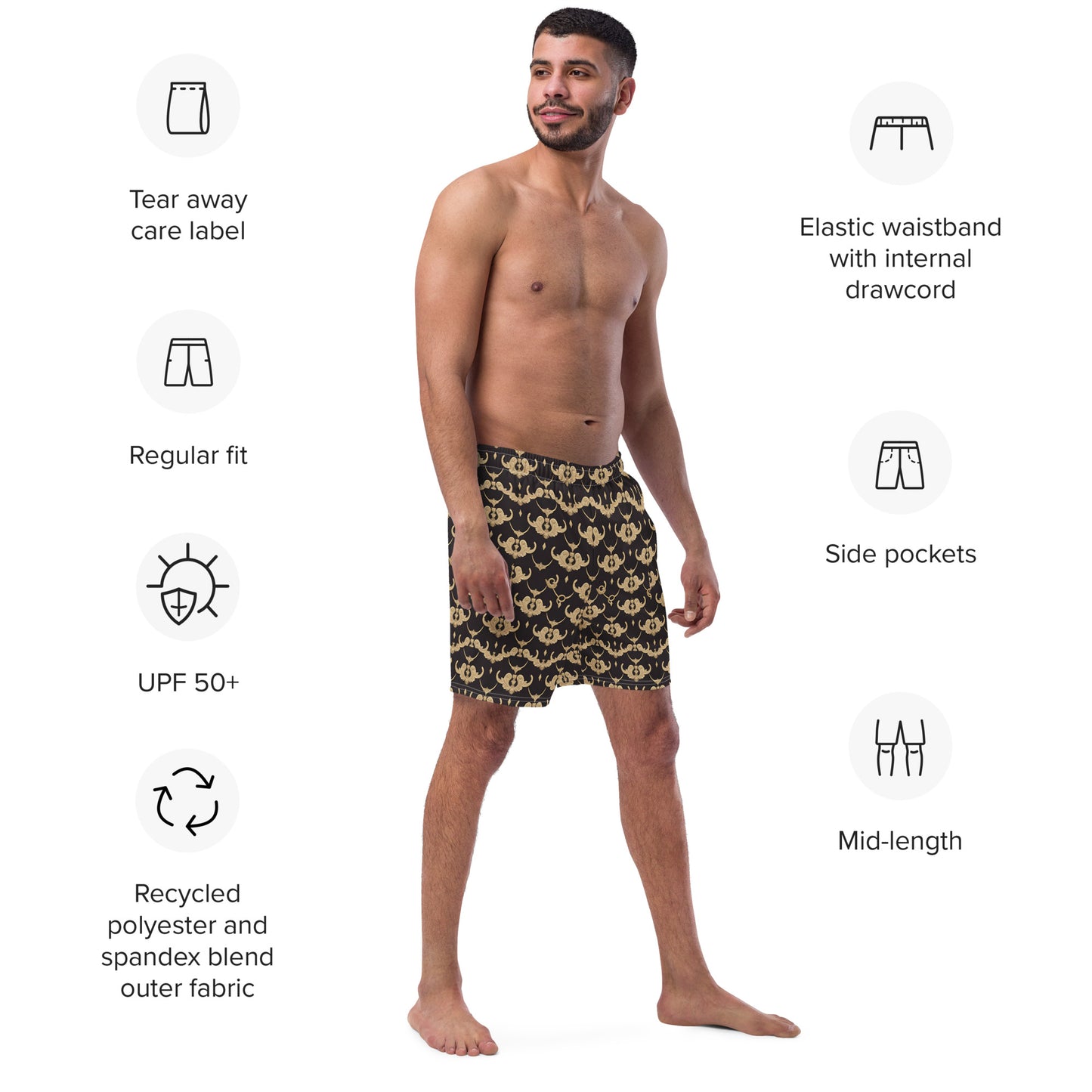 Men's swim trunks