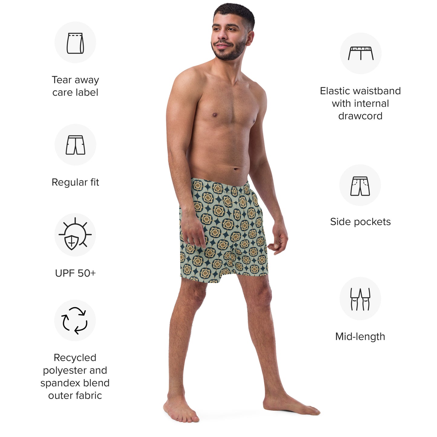 Men's swim trunks