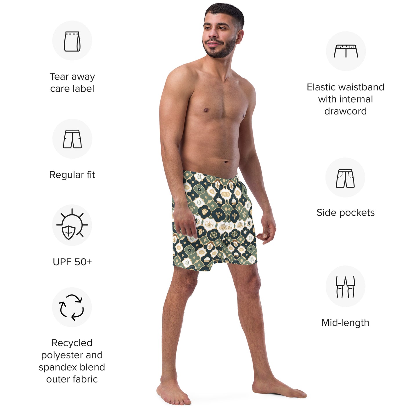 Men's swim trunks