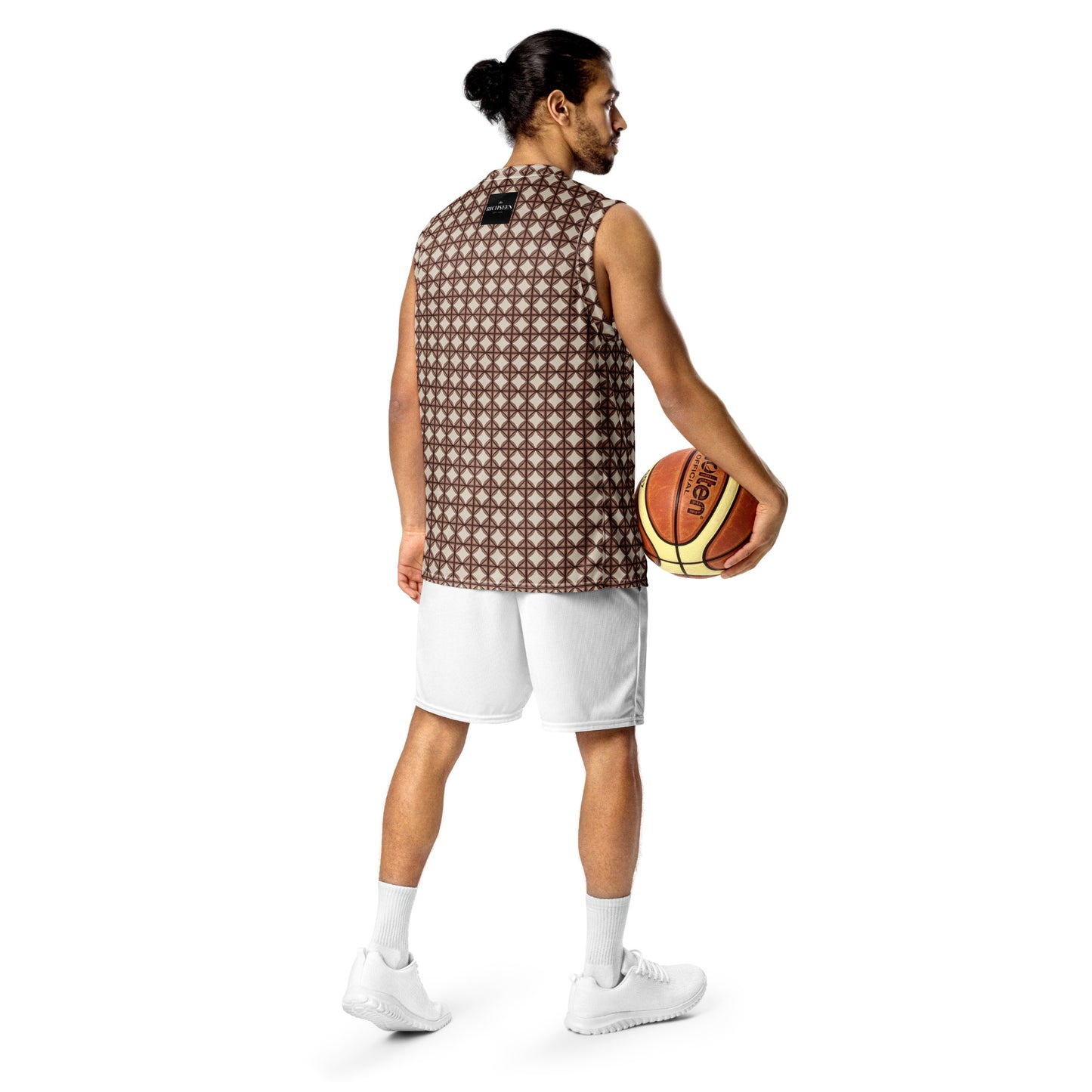 Recycled unisex basketball jersey