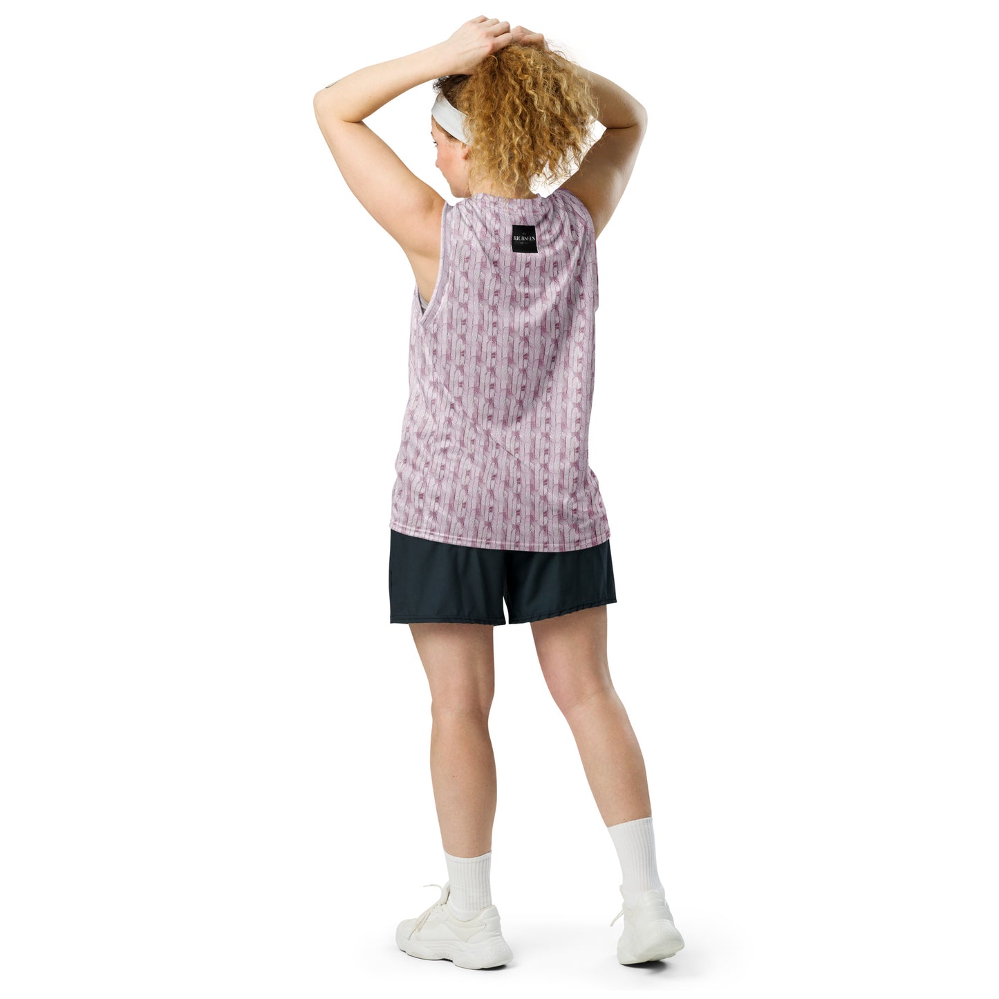 Recycled unisex basketball jersey