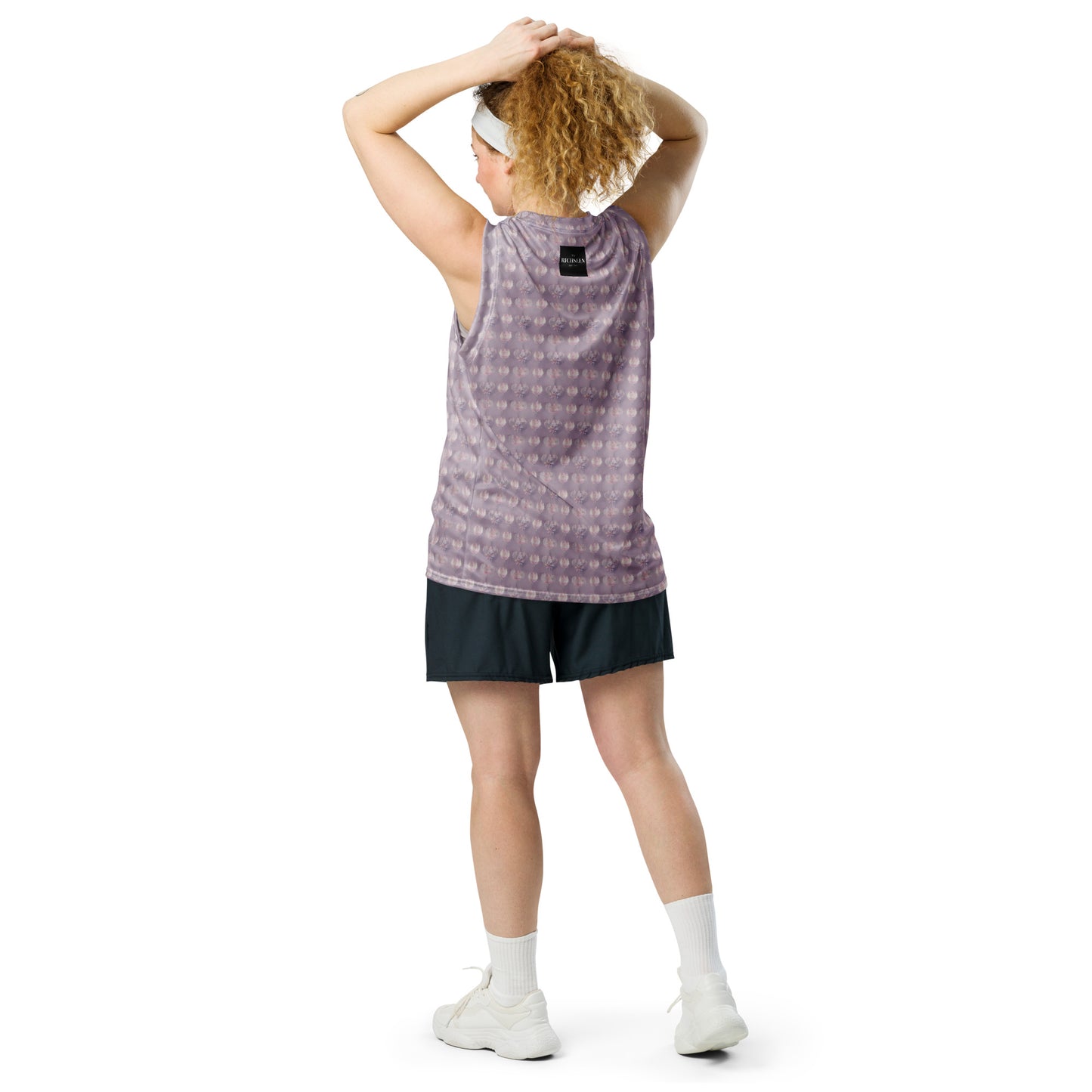 Recycled unisex basketball jersey