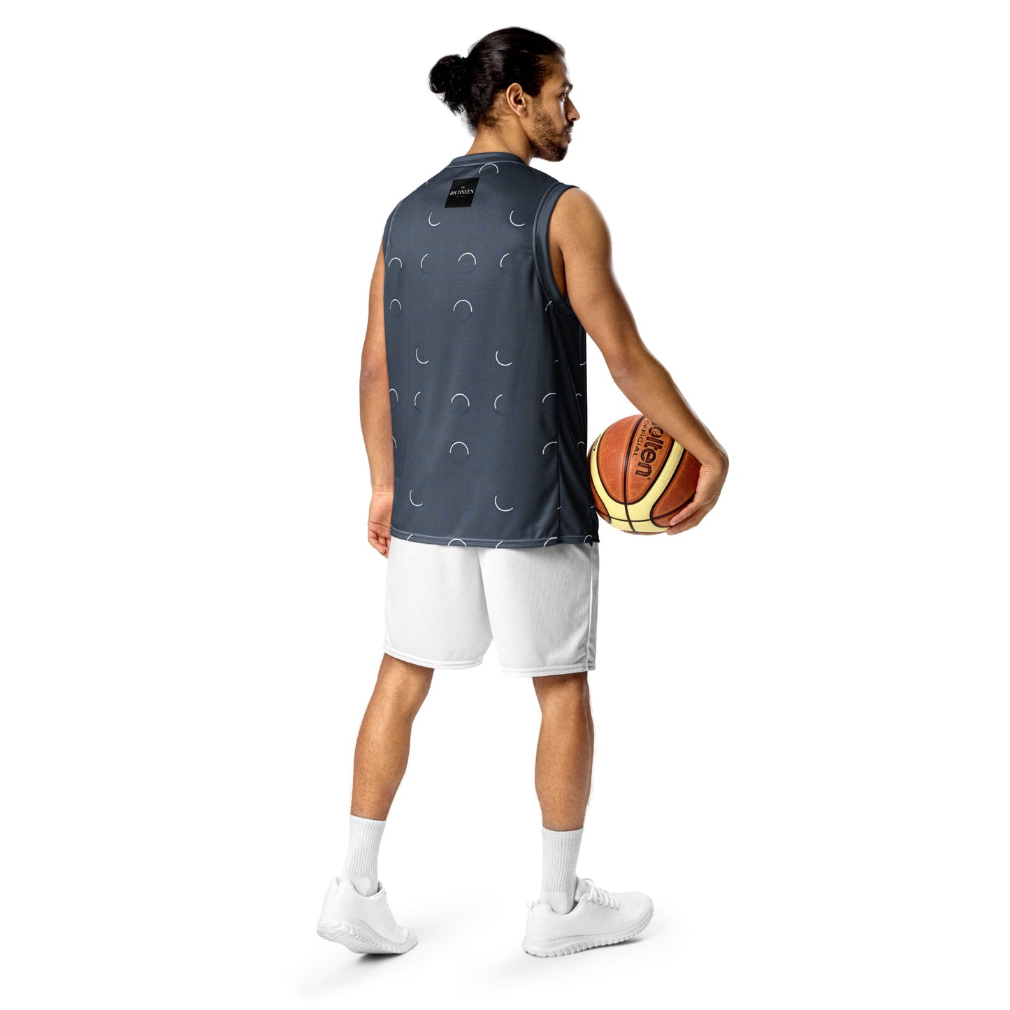 Recycled unisex basketball jersey